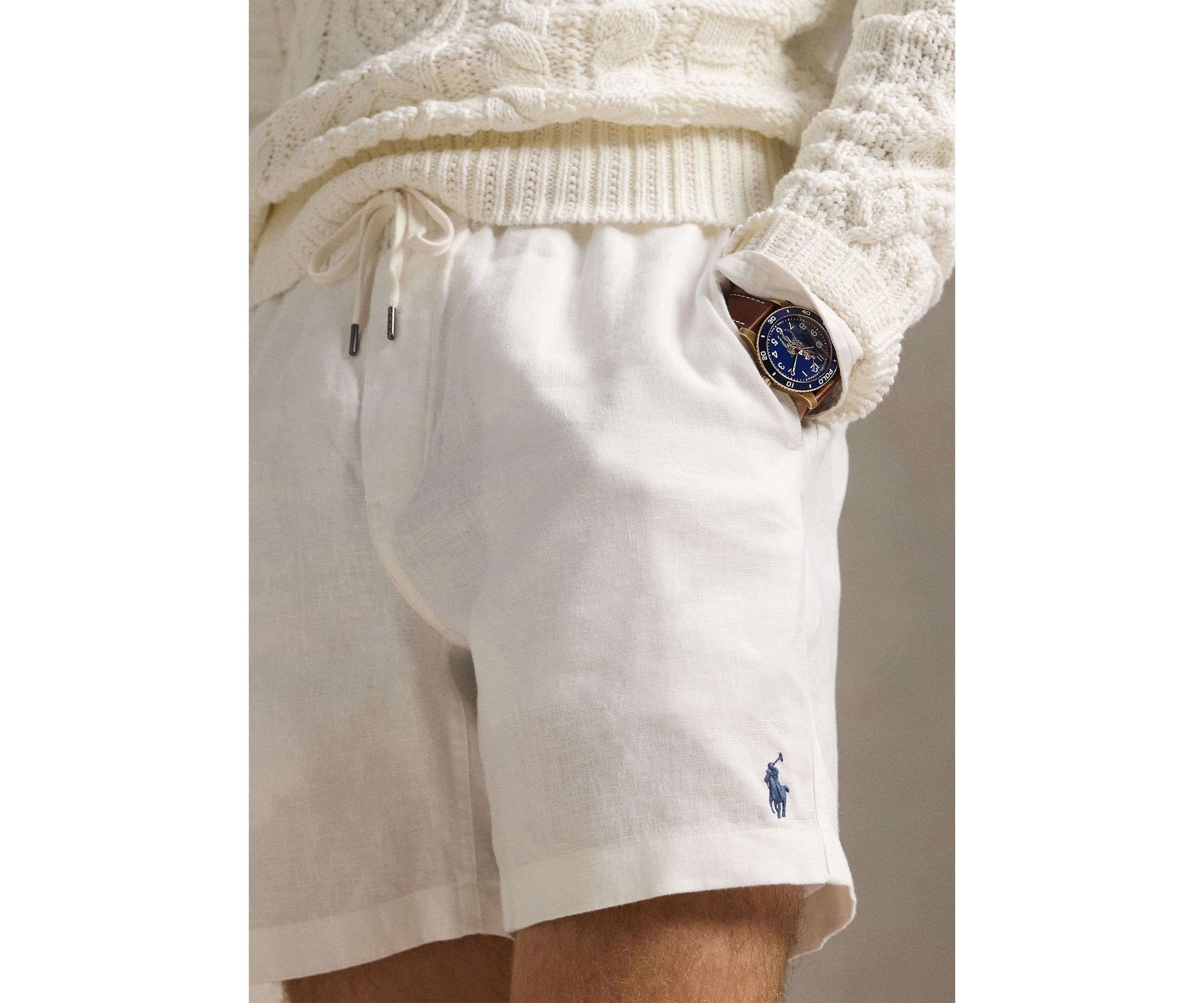 6" Polo Prepster Linen Shorts