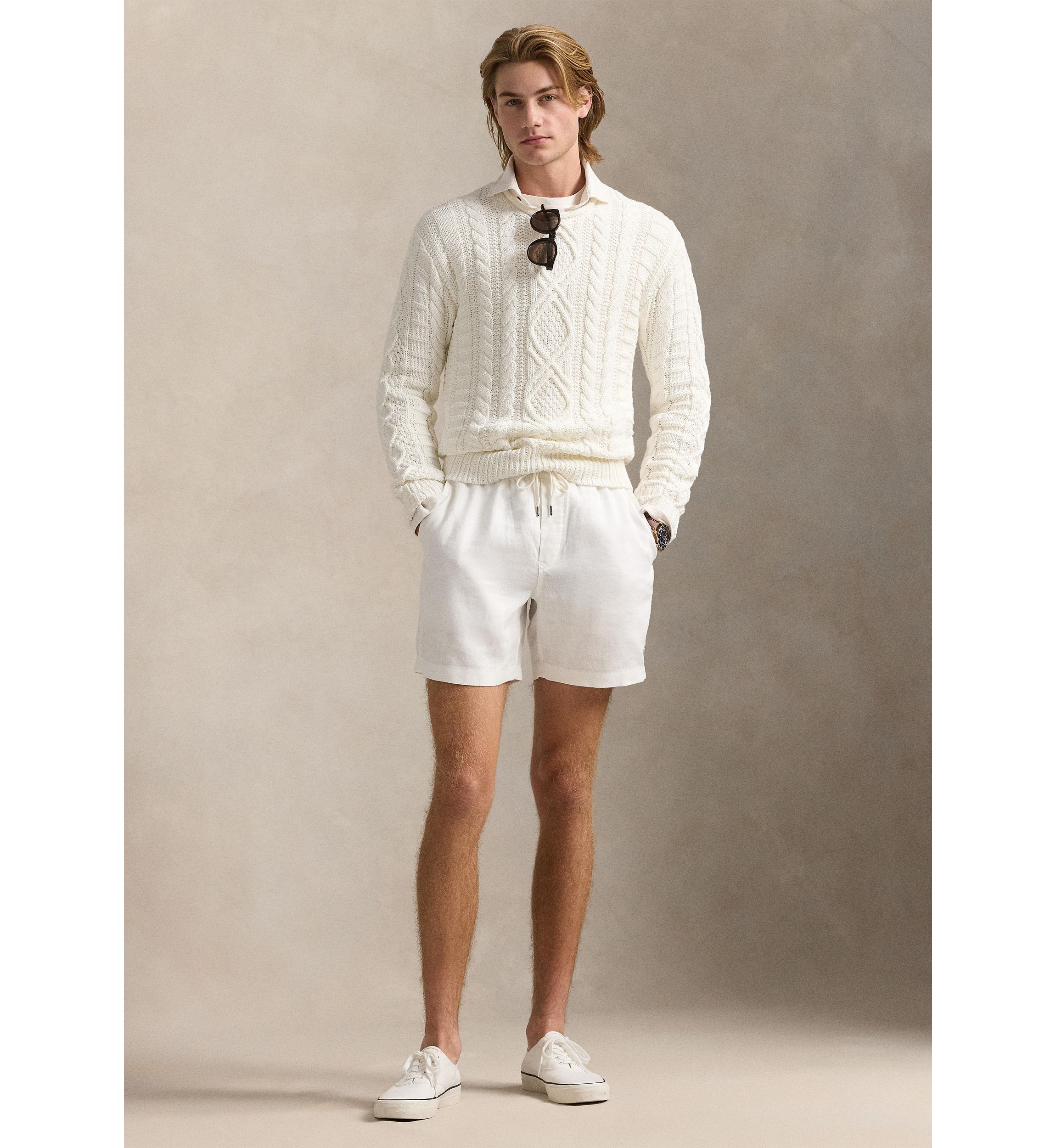 6" Polo Prepster Linen Shorts