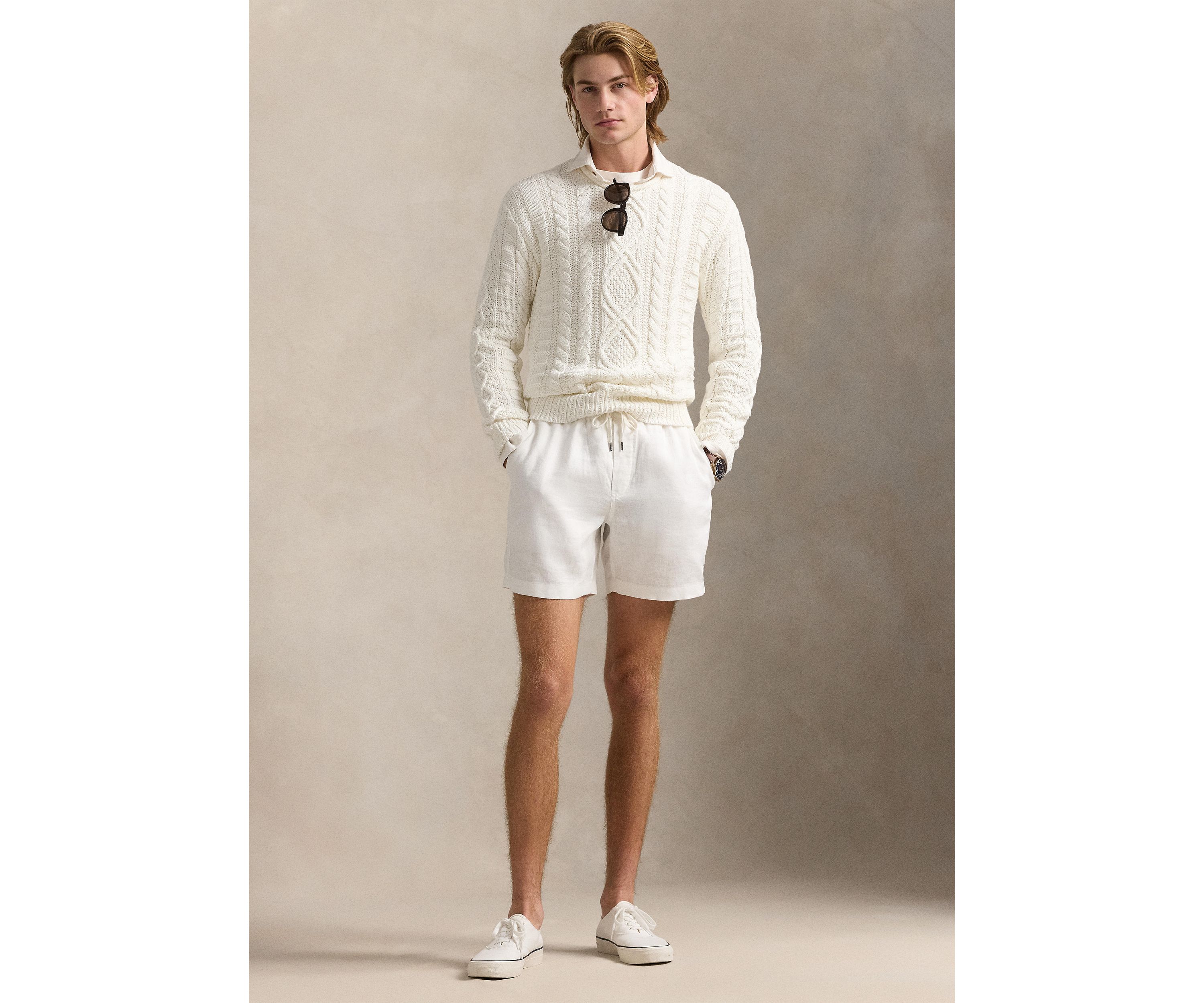 6" Polo Prepster Linen Shorts