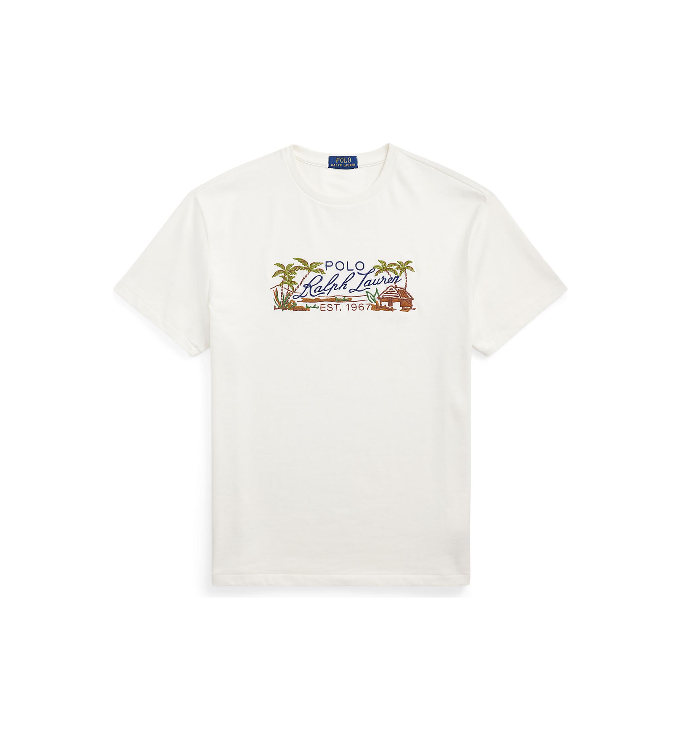 Classic Fit Embroidered Jersey T-Shirt