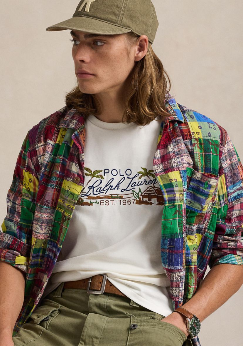 Classic Fit Embroidered Jersey T-Shirt