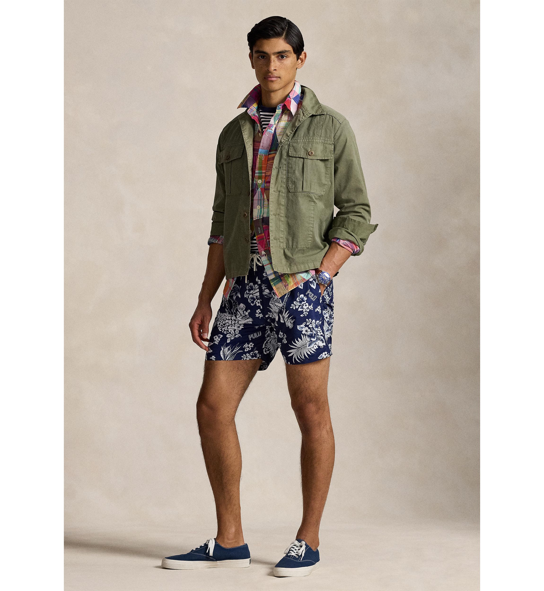 5.75" Traveler Polo Bear Swim Trunks