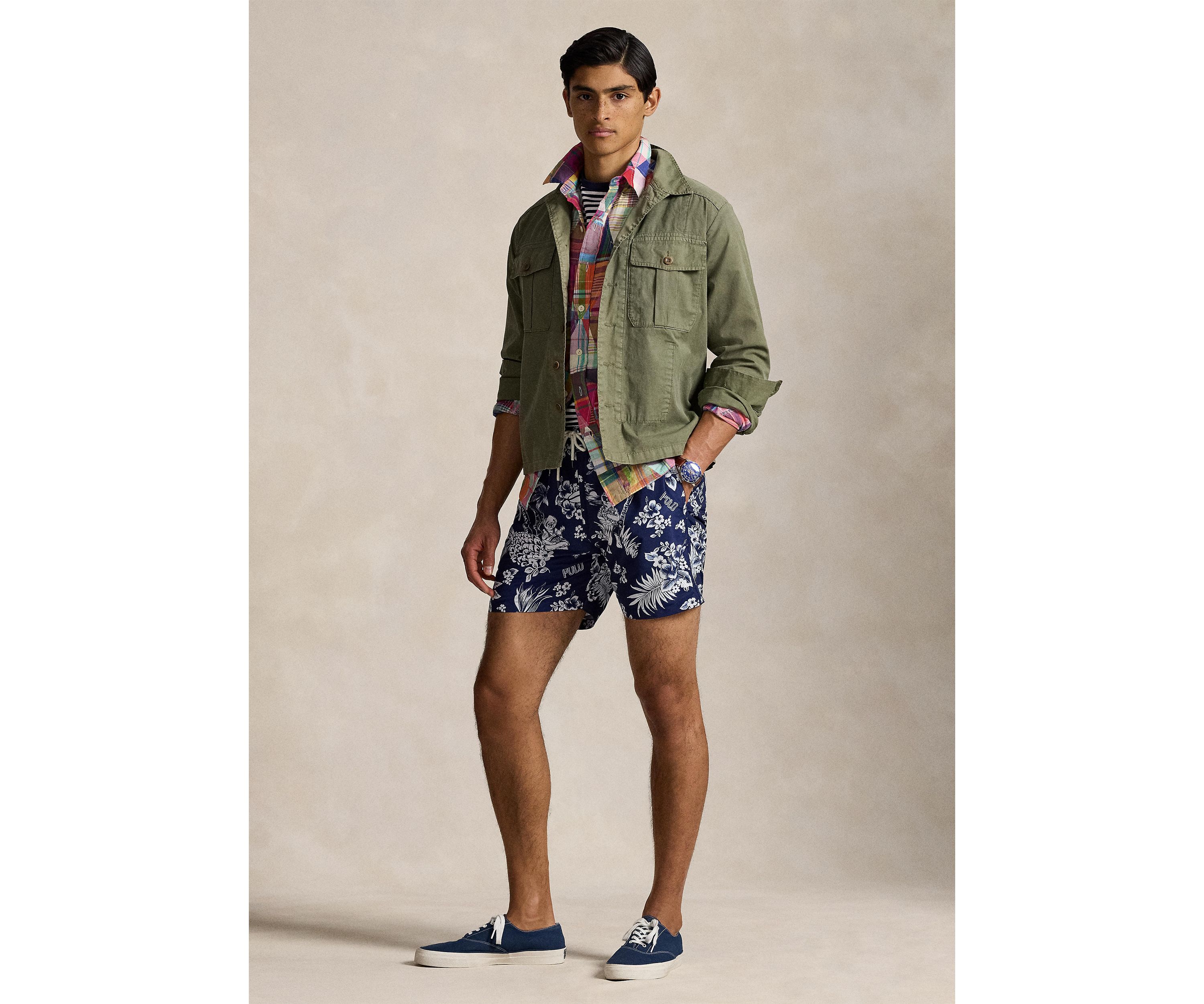 5.75" Traveler Polo Bear Swim Trunks