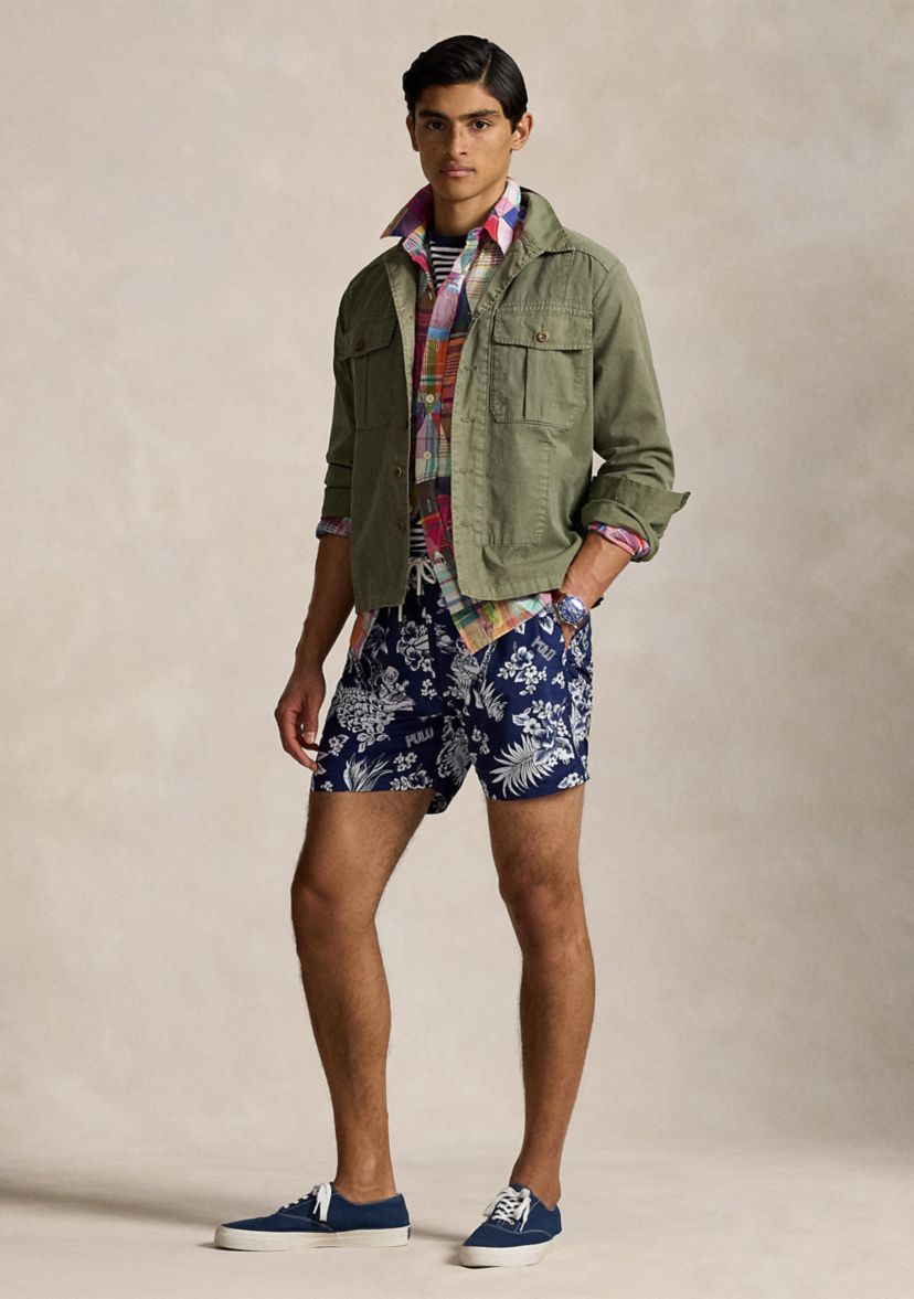 5.75" Traveler Polo Bear Swim Trunks