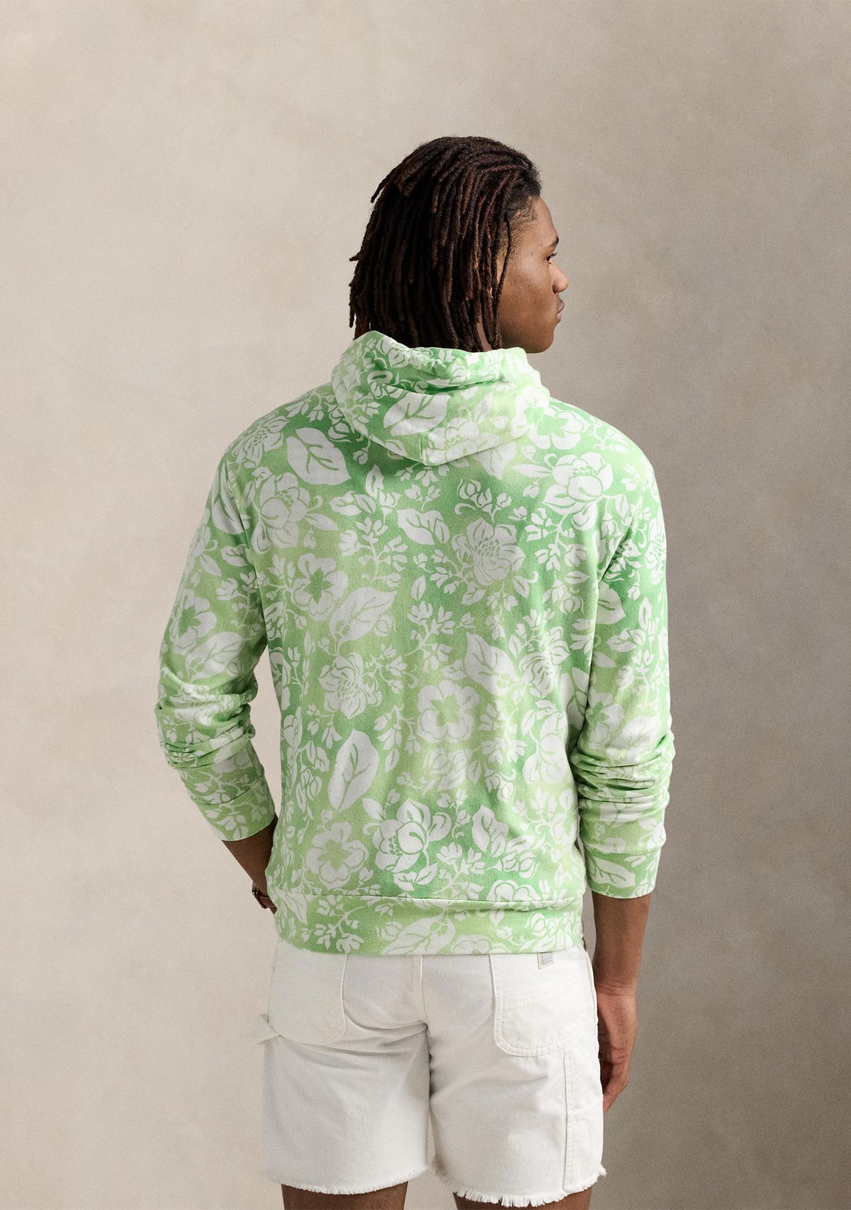 Floral Spa Terry Hoodie