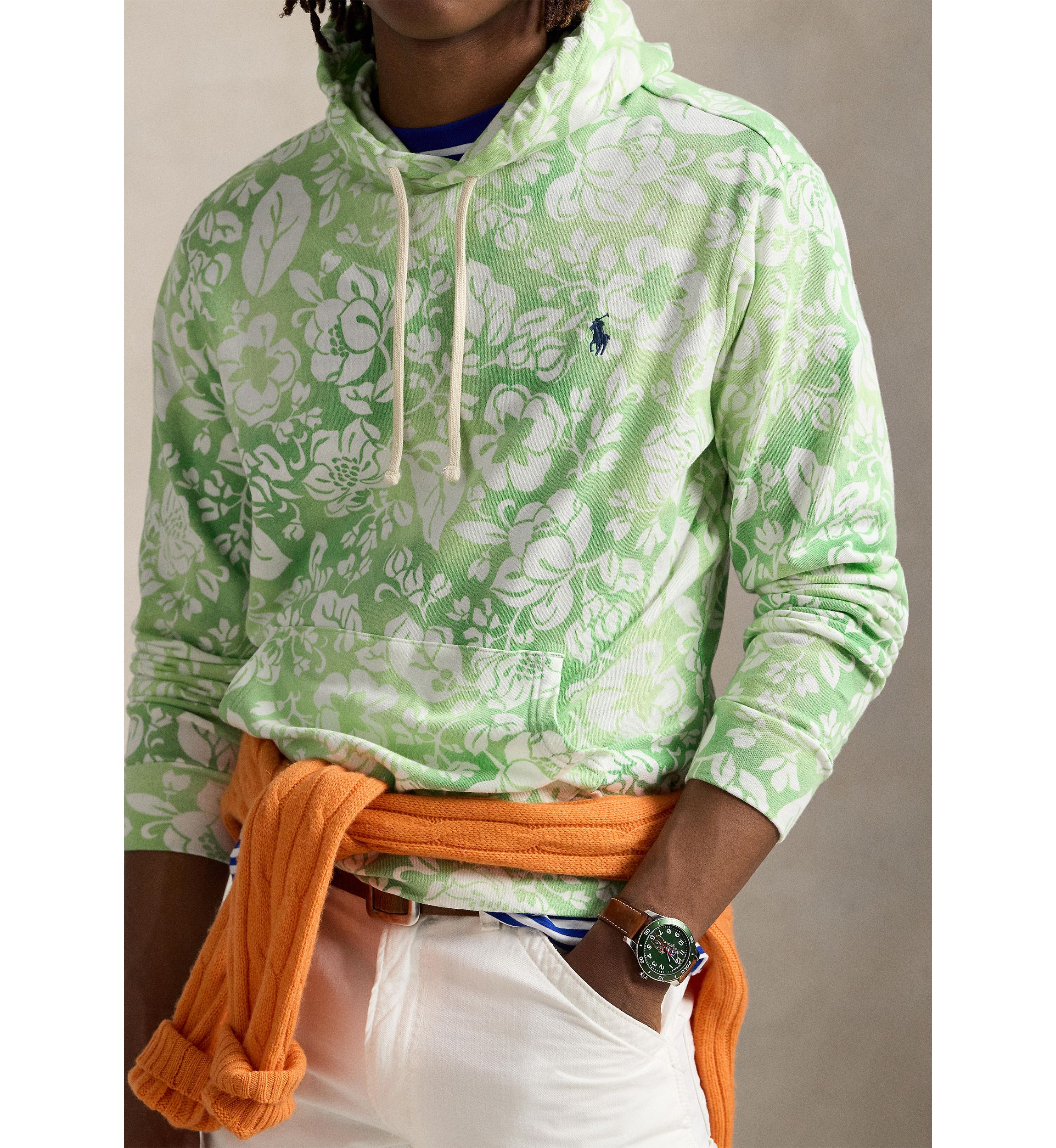 Floral Spa Terry Hoodie