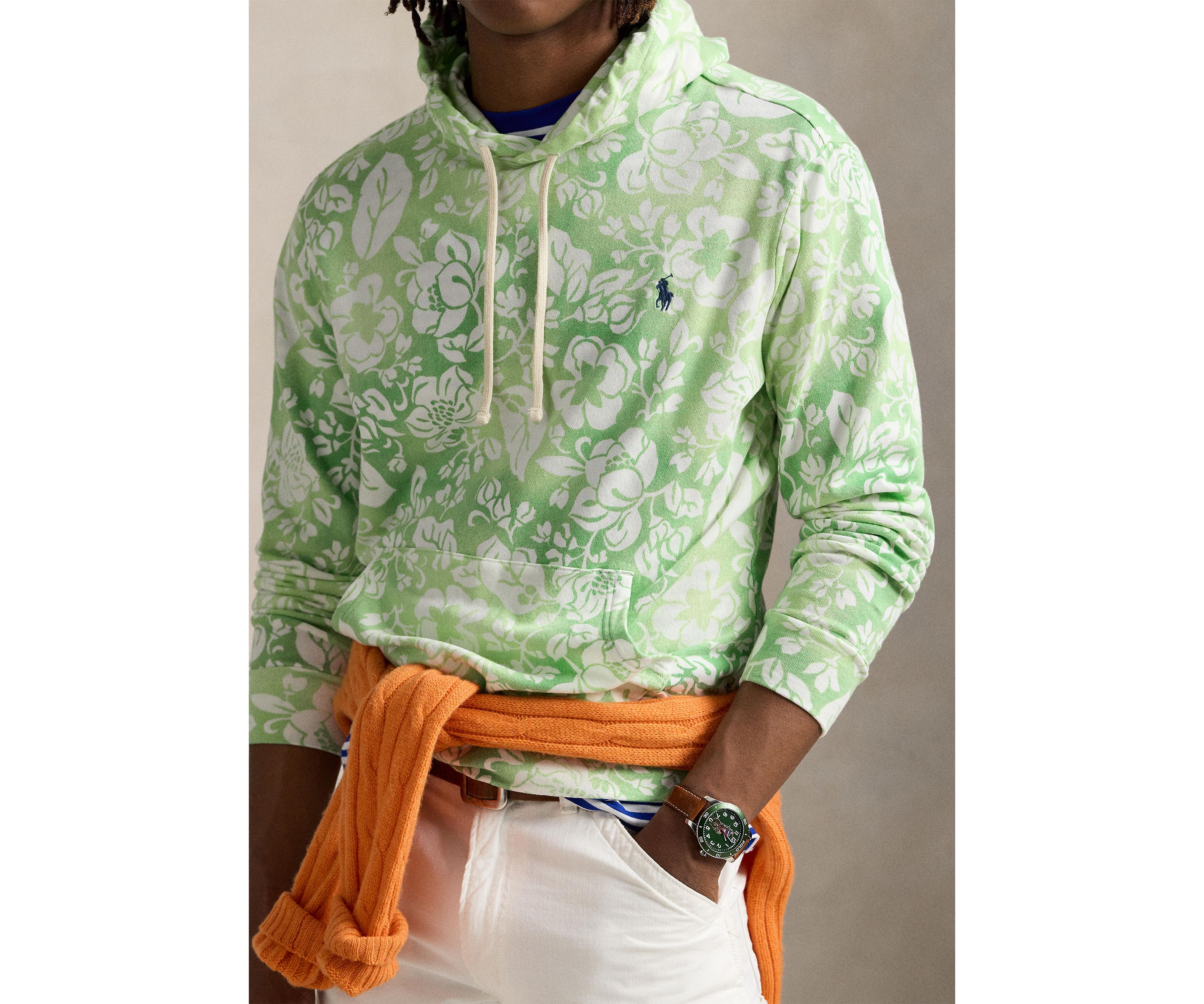 Floral Spa Terry Hoodie