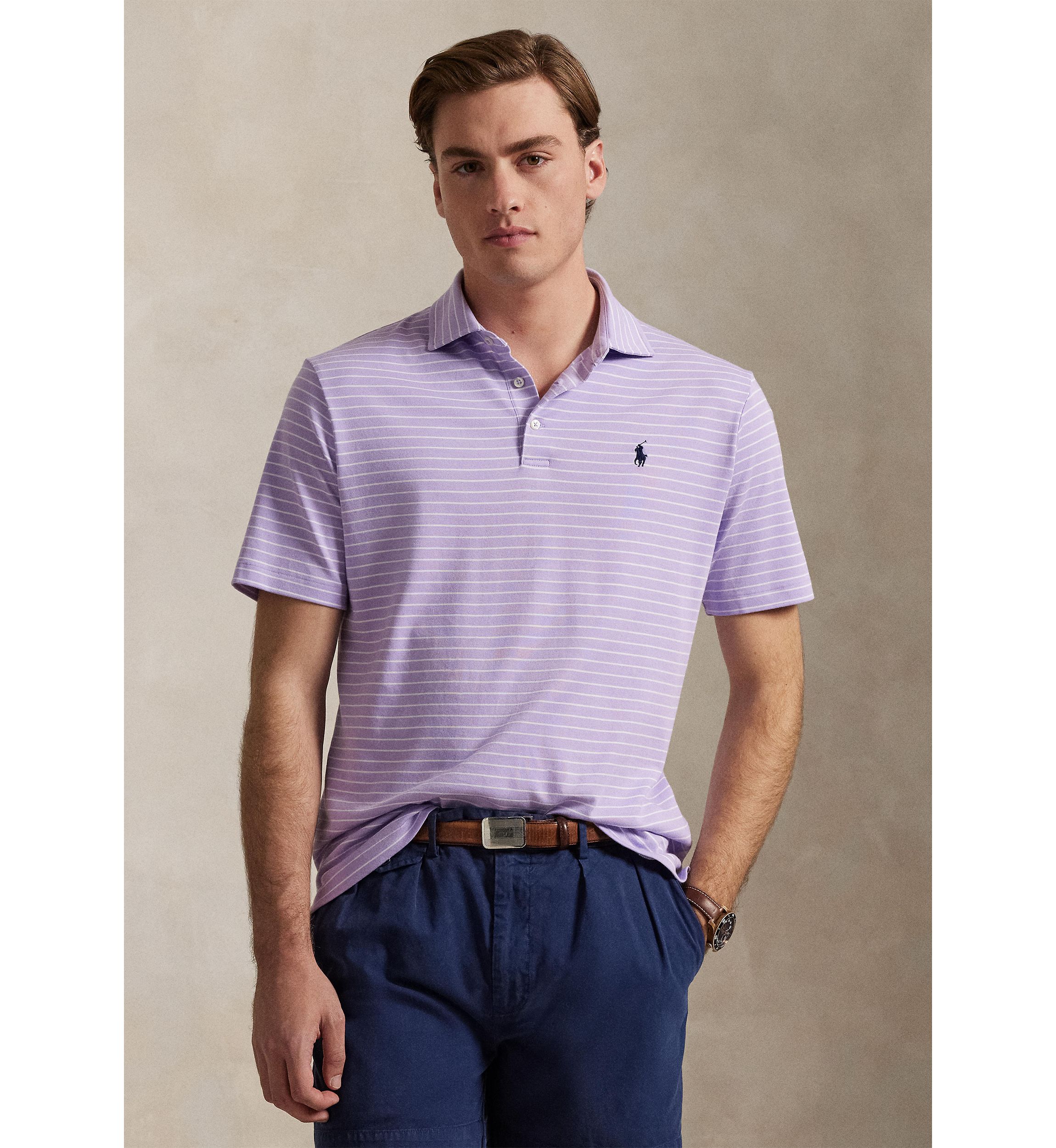 Classic Fit Soft Cotton Polo Shirt