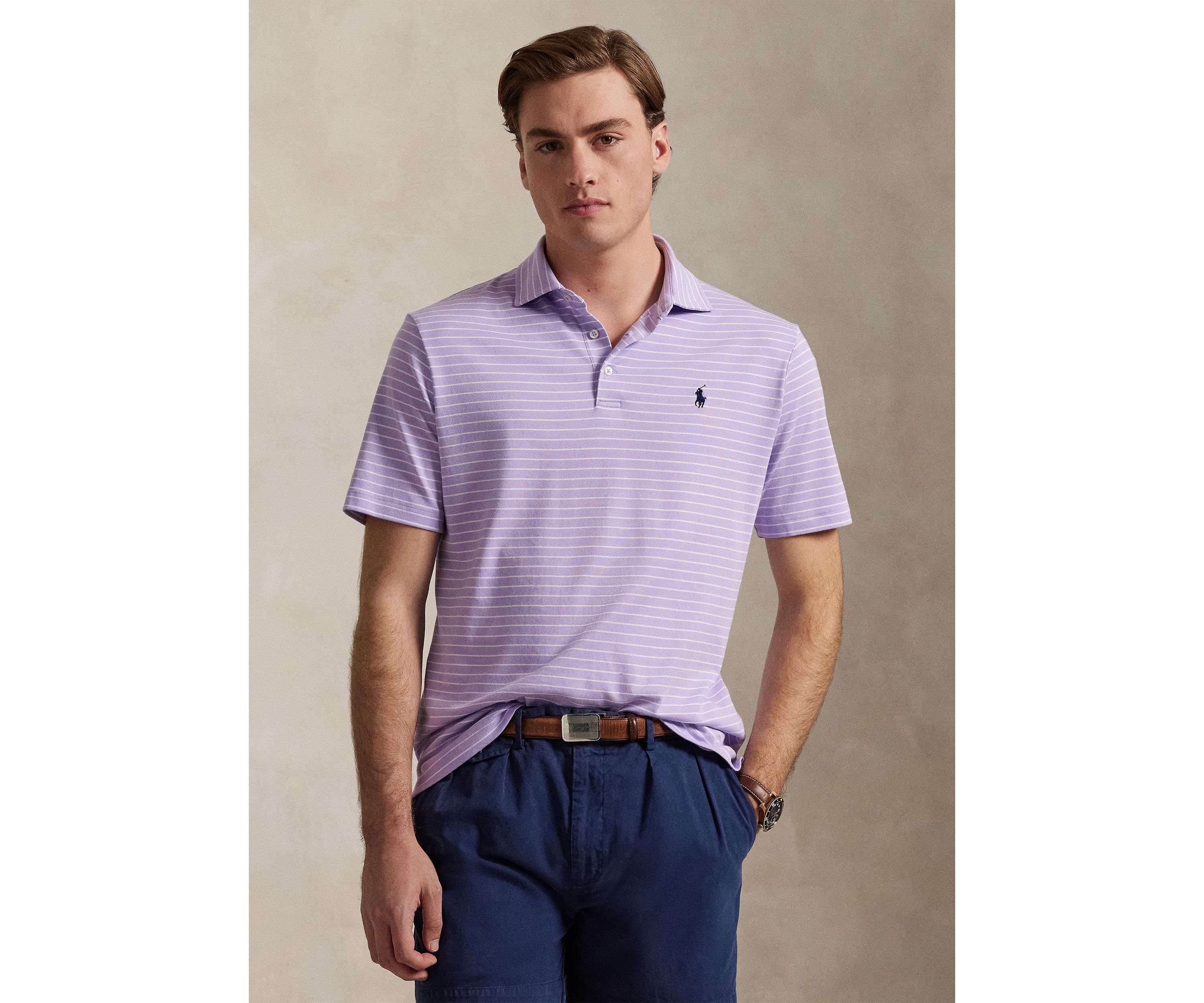 Classic Fit Soft Cotton Polo Shirt