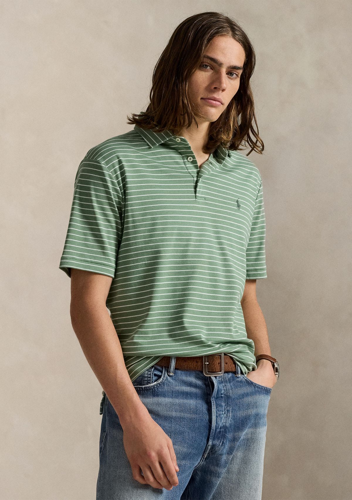 Classic Fit Soft Cotton Polo Shirt