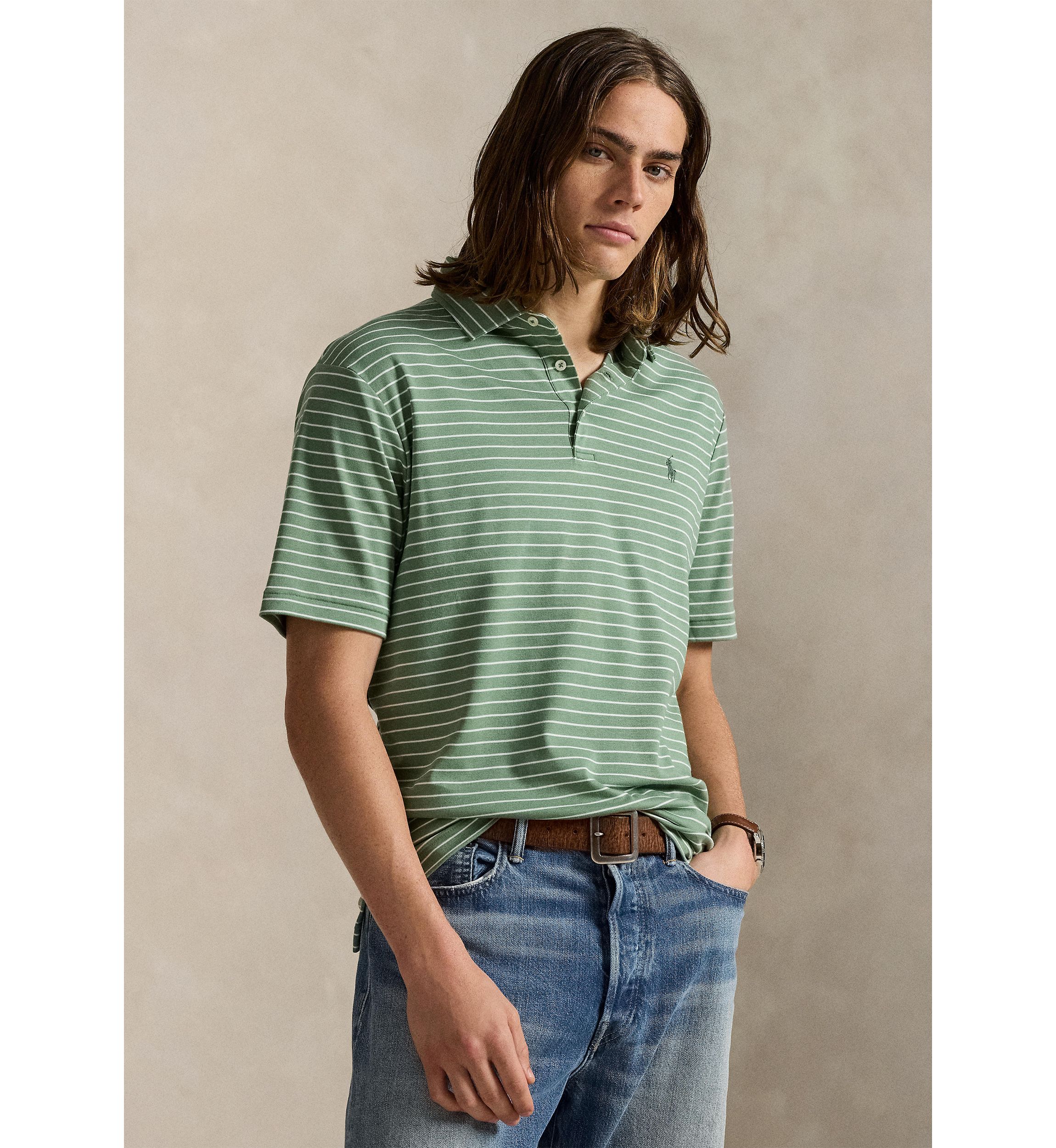 Classic Fit Soft Cotton Polo Shirt