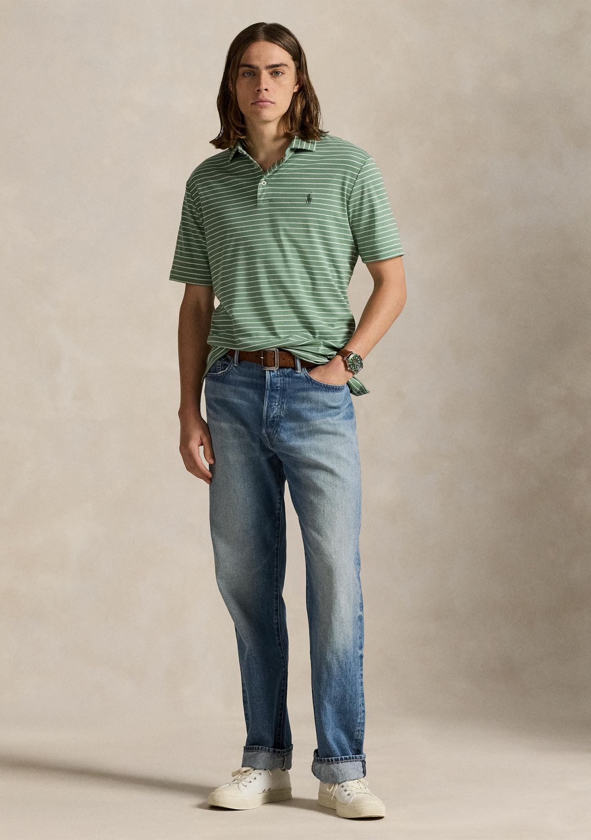 Classic Fit Soft Cotton Polo Shirt