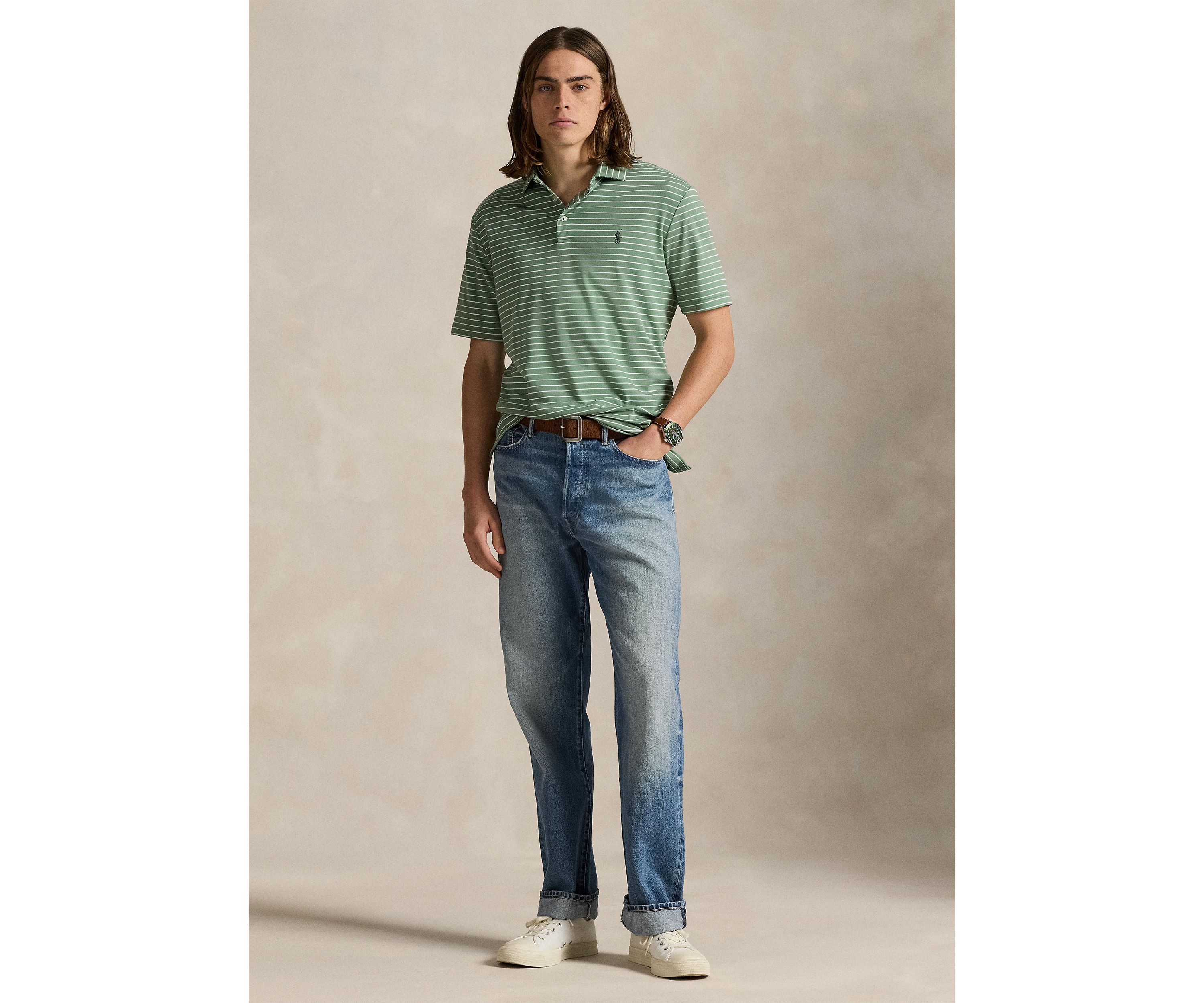 Classic Fit Soft Cotton Polo Shirt