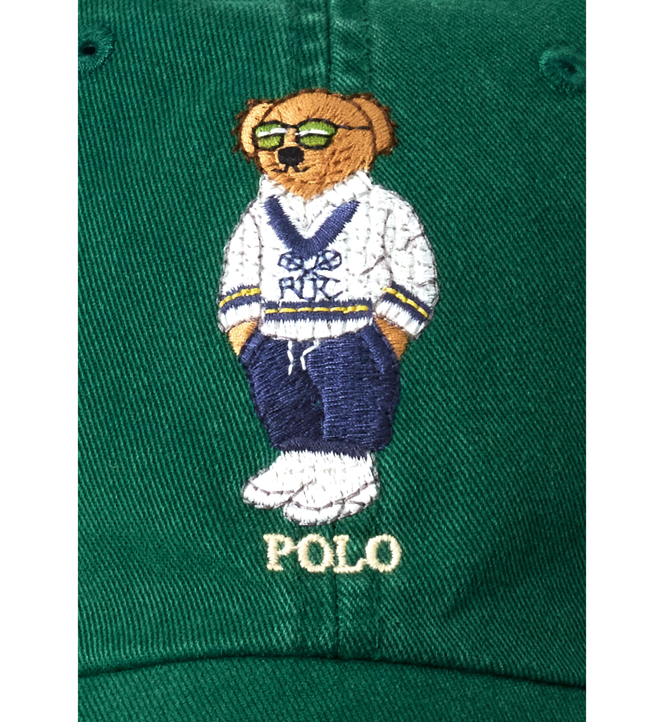 Polo Bear Twill Ball Cap