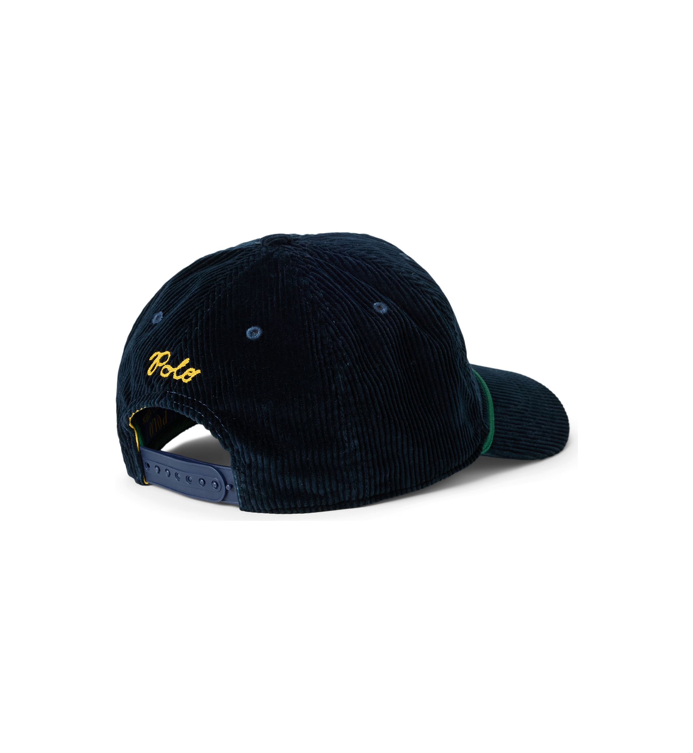 Embroidered Corduroy Cap