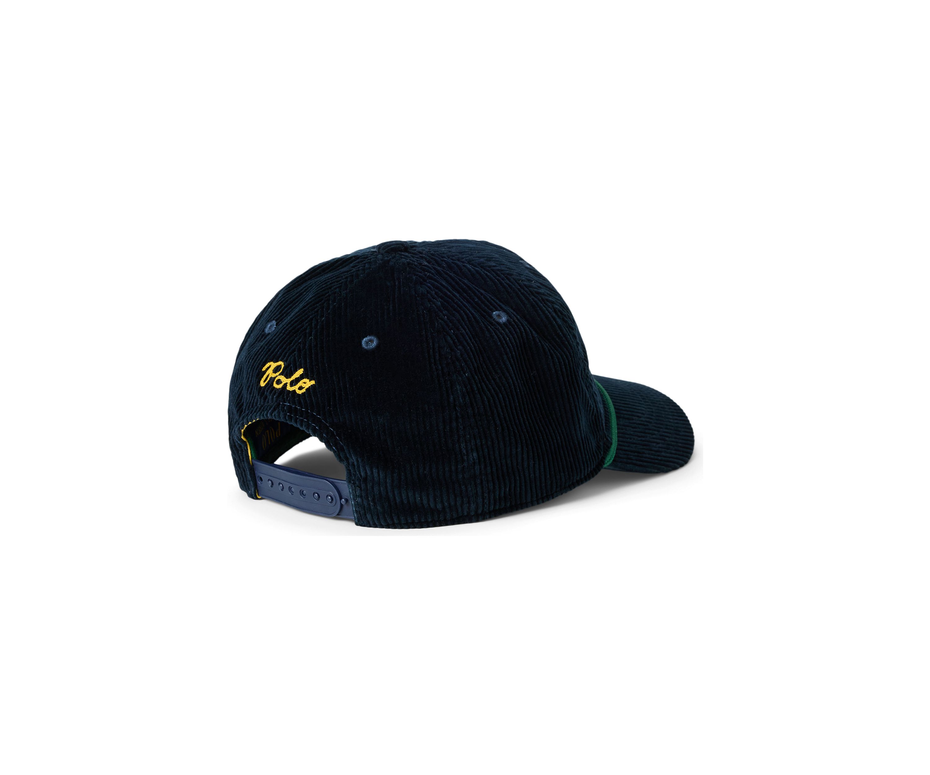 Embroidered Corduroy Cap