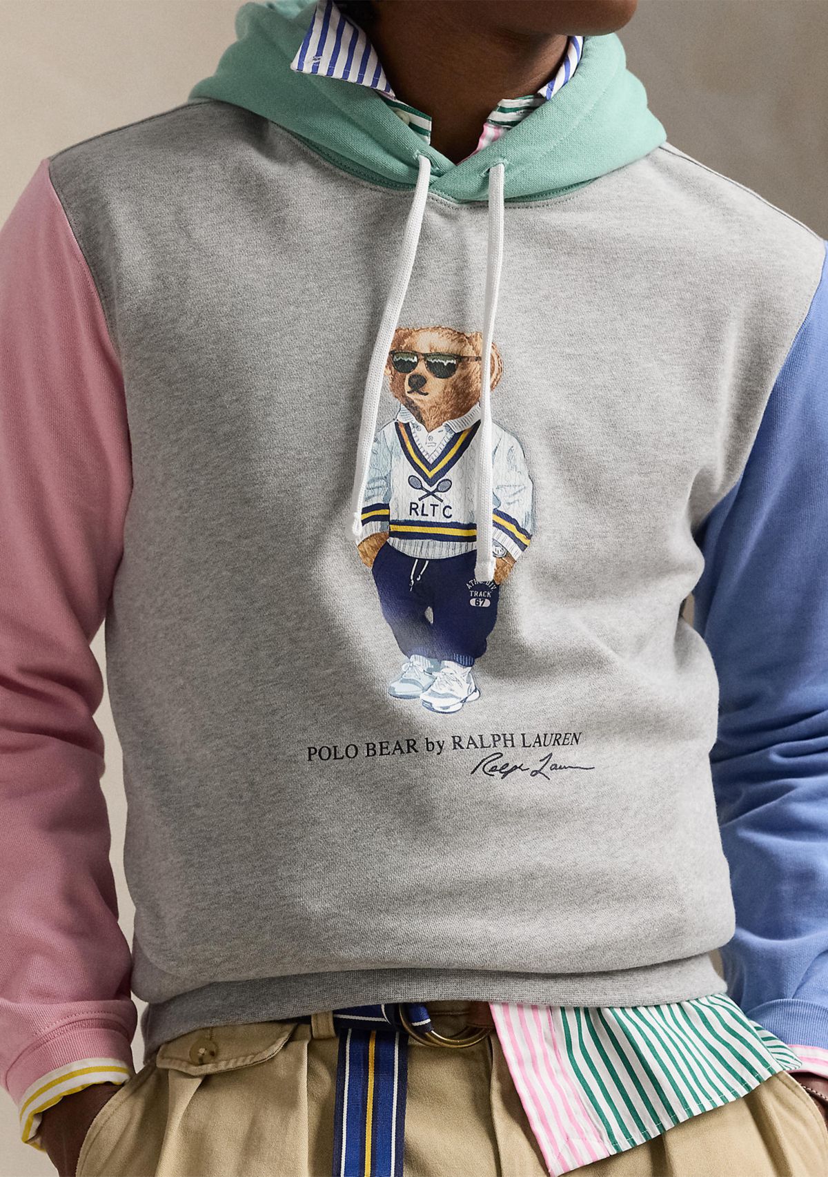 Polo Bear Fleece Hoodie