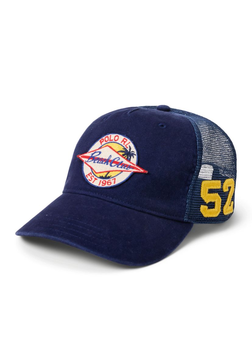 Logo-Patch Twill Trucker Cap