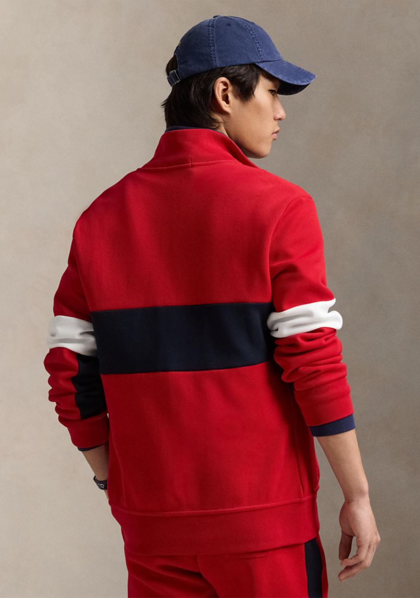 Double-Knit Long Sleeve Track Jacket