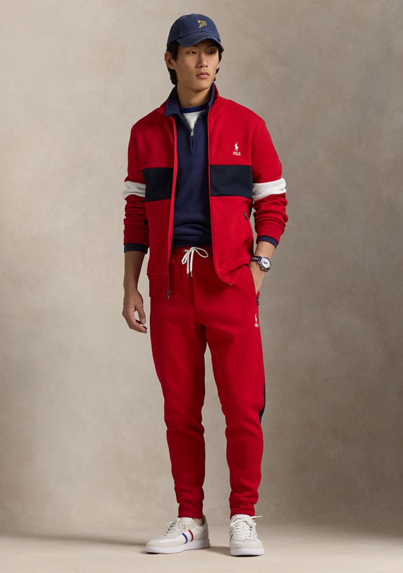 Double-Knit Long Sleeve Track Jacket