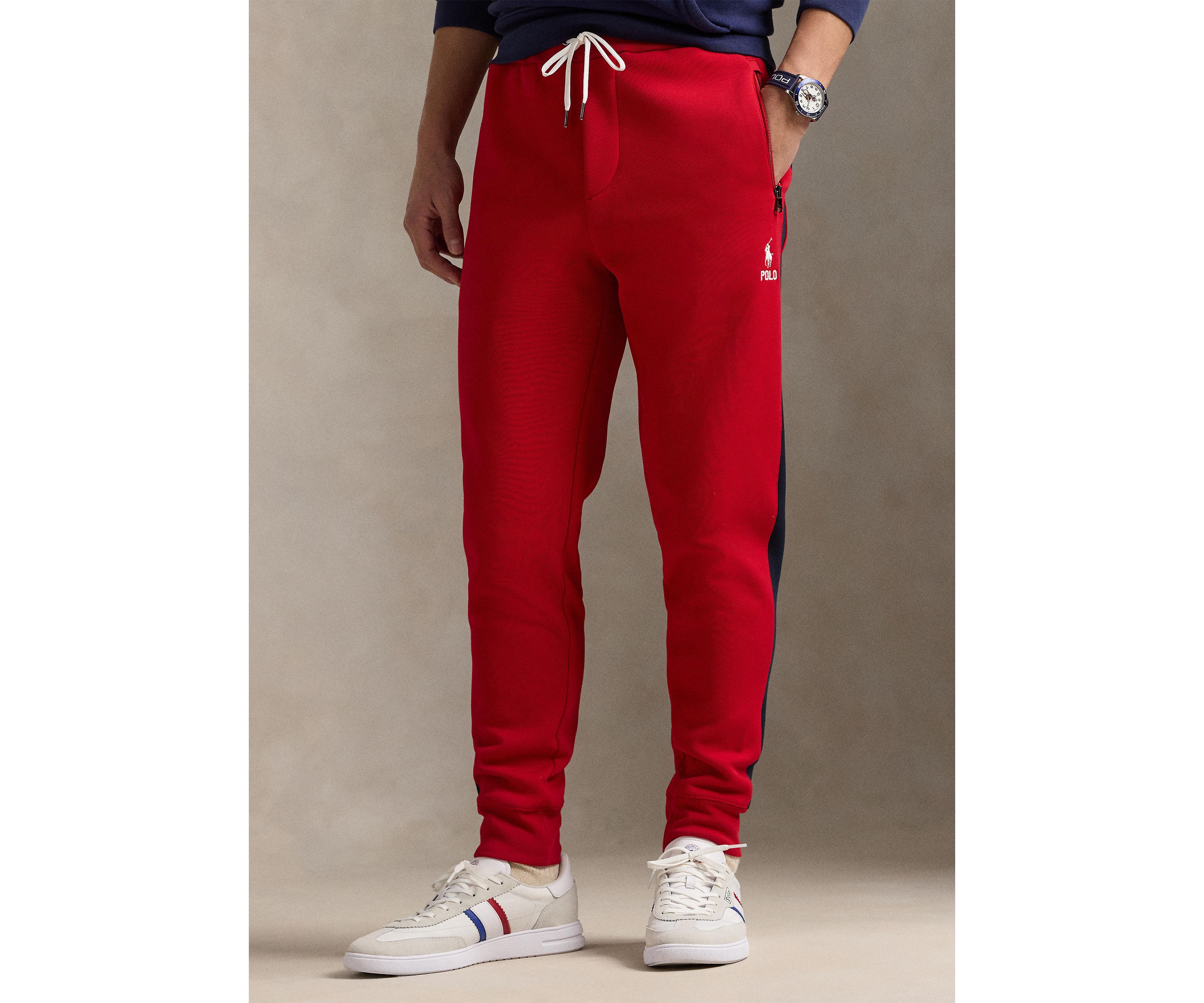 Double-Knit Track Pants