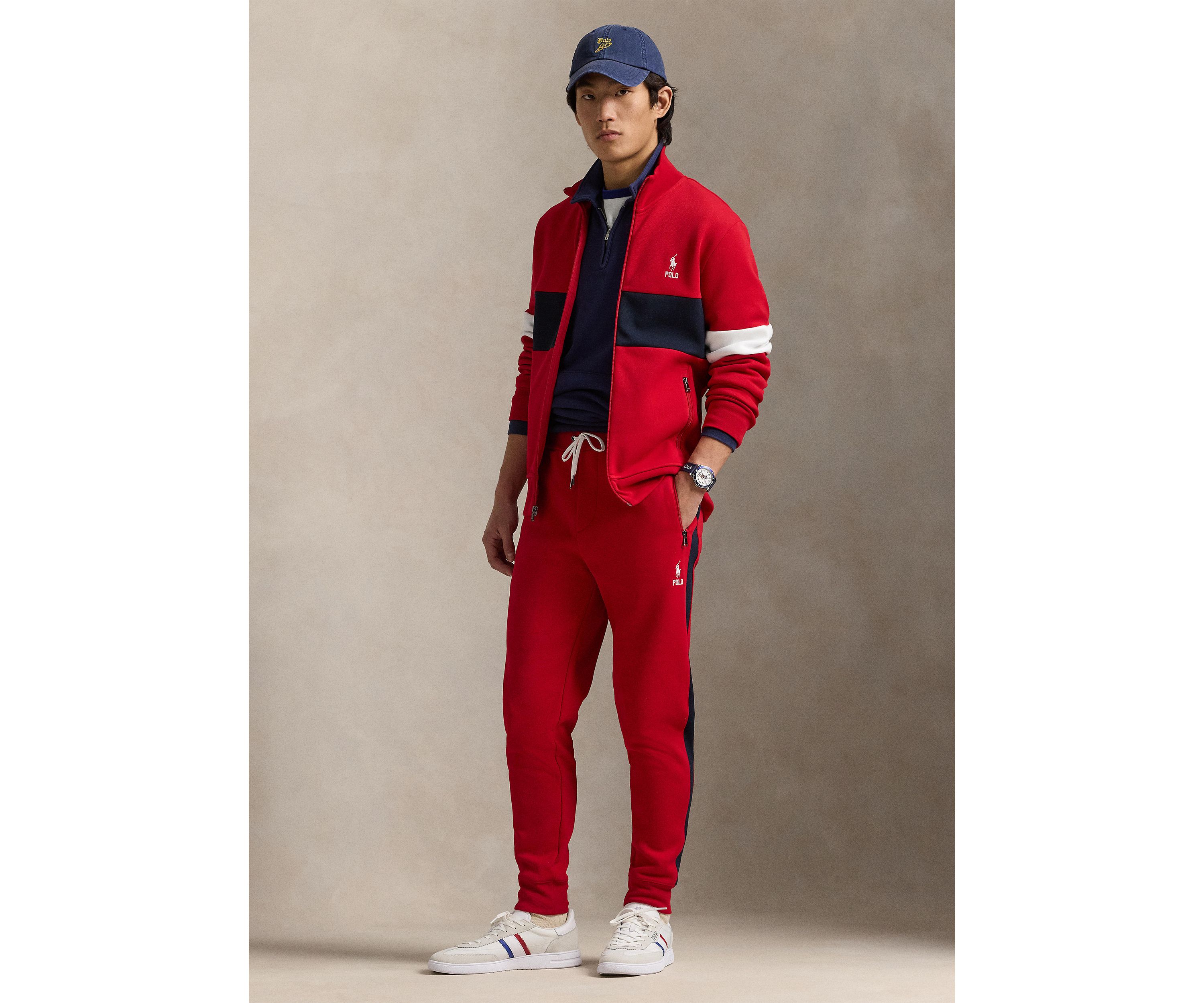 Double-Knit Track Pants
