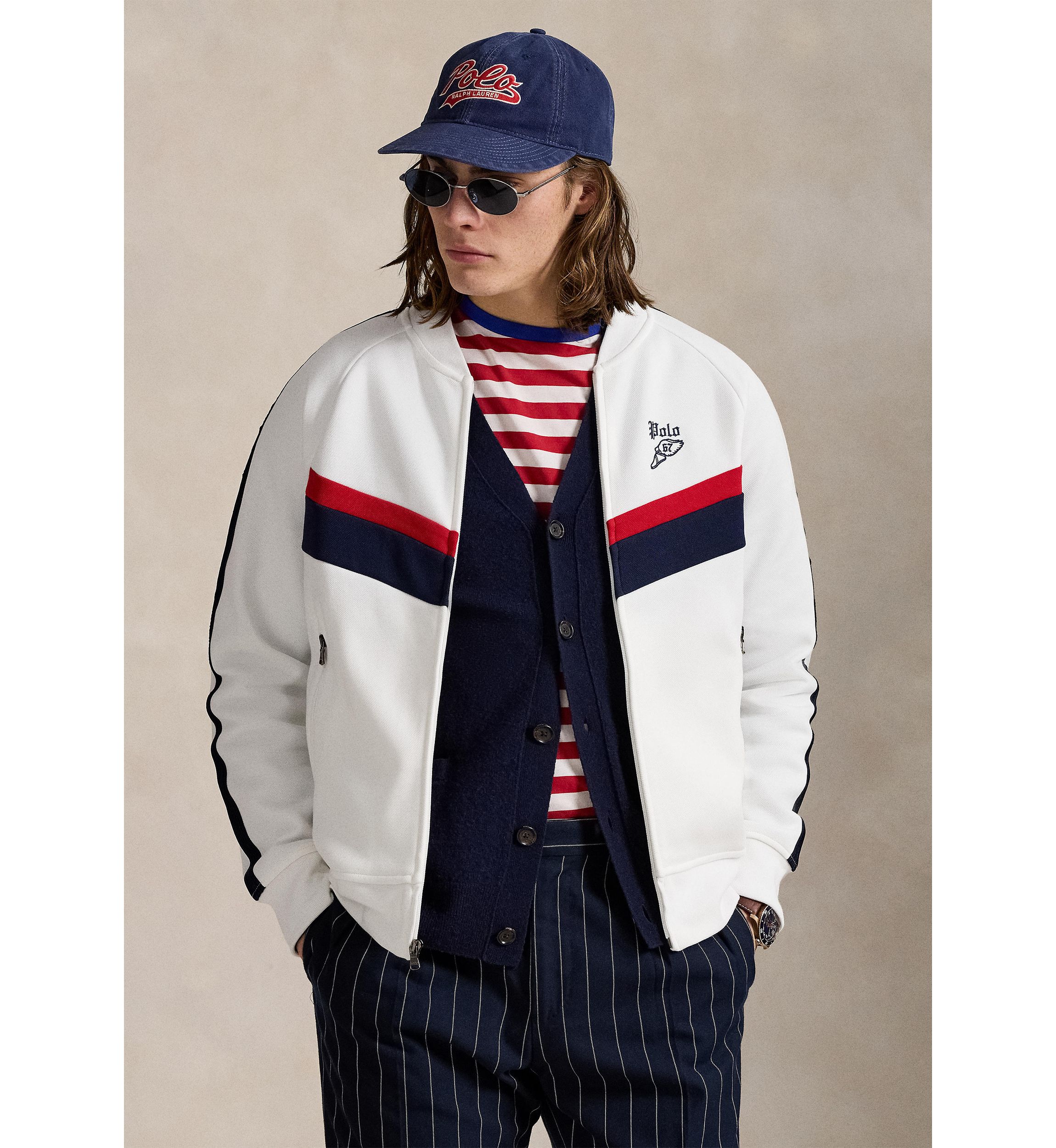 Double-Knit Track Jacket