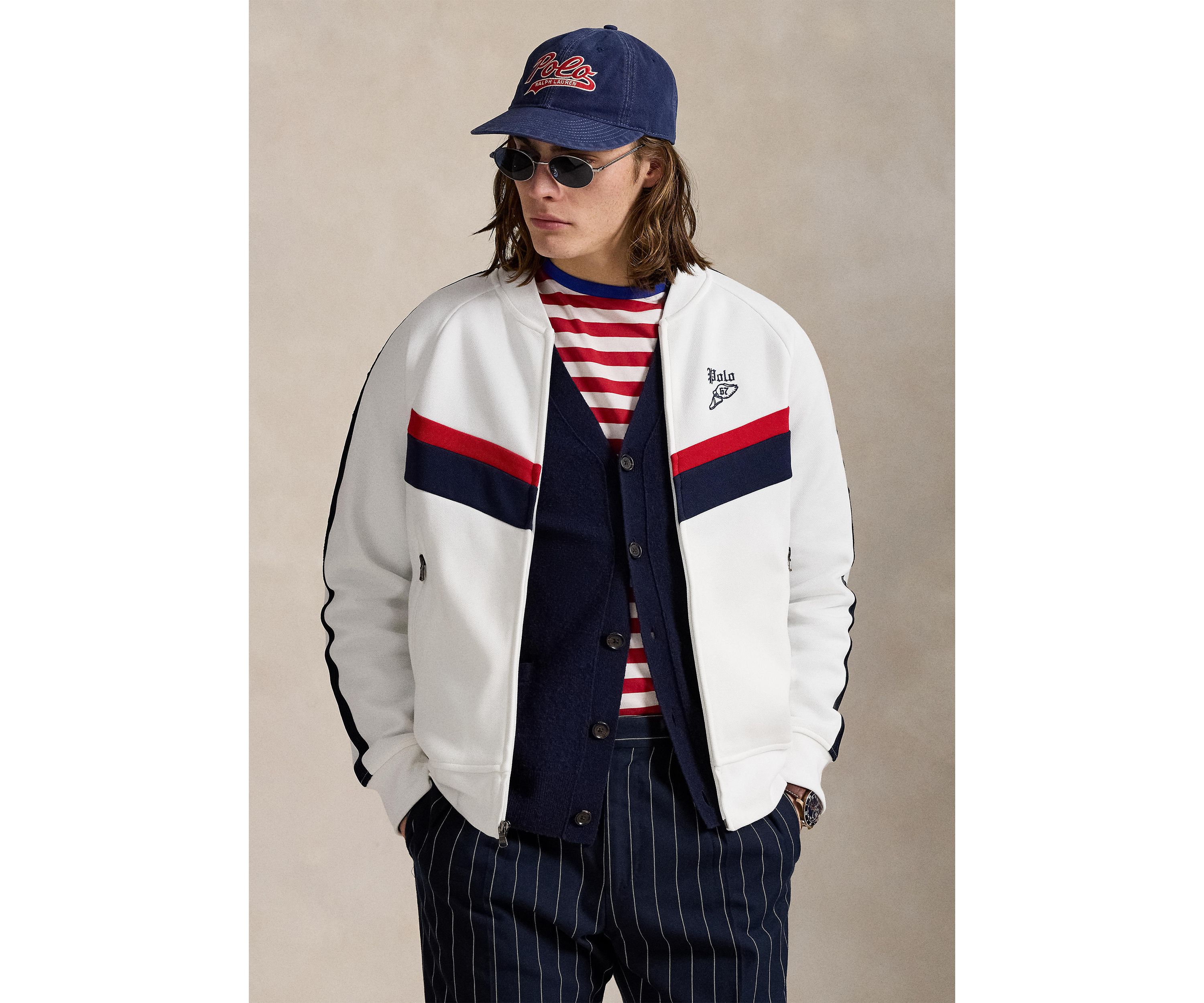 Double-Knit Track Jacket