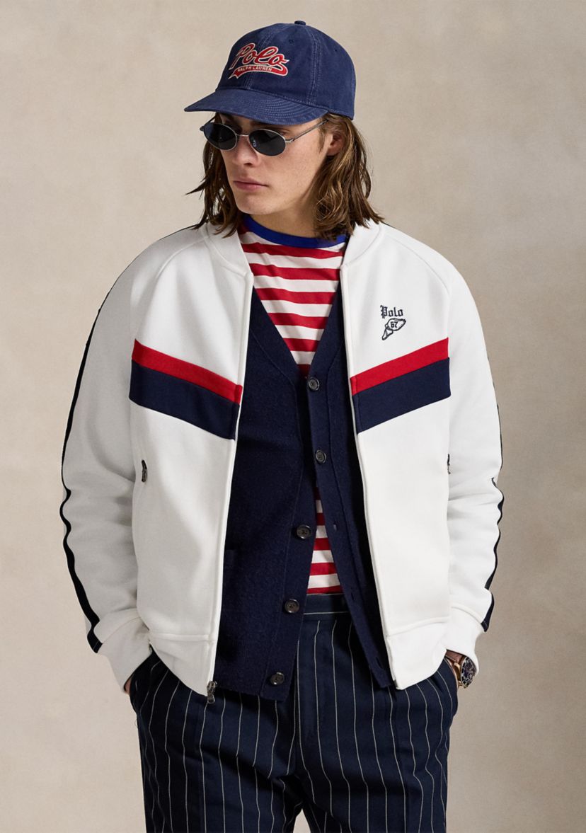 Double-Knit Track Jacket