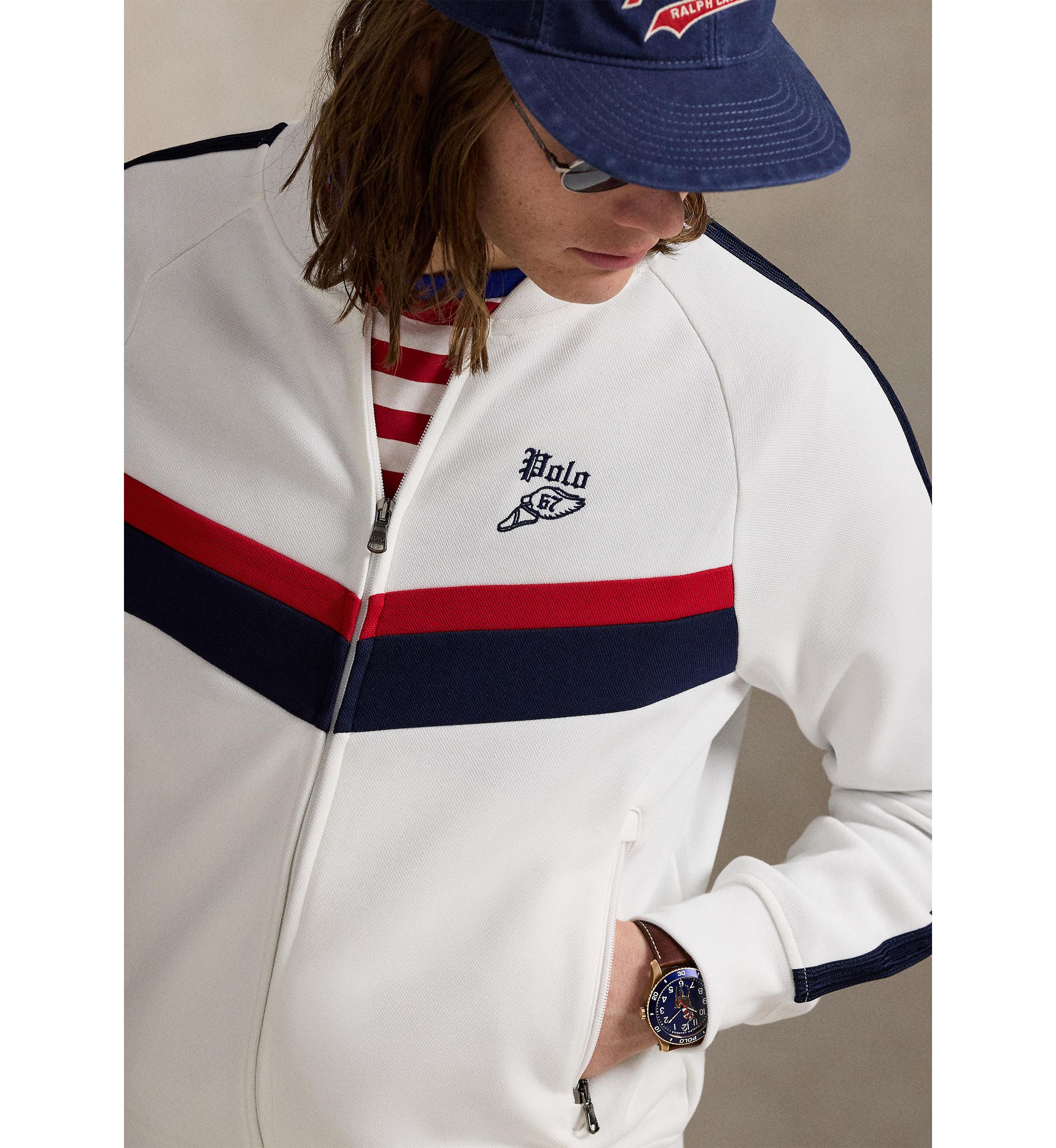 Double-Knit Track Jacket