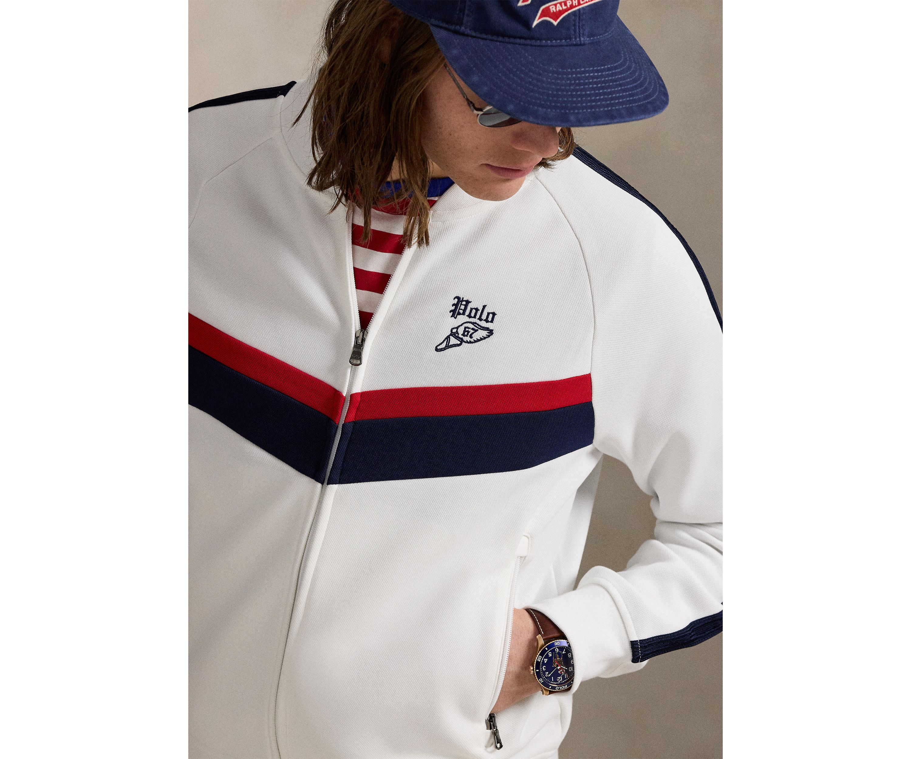 Double-Knit Track Jacket