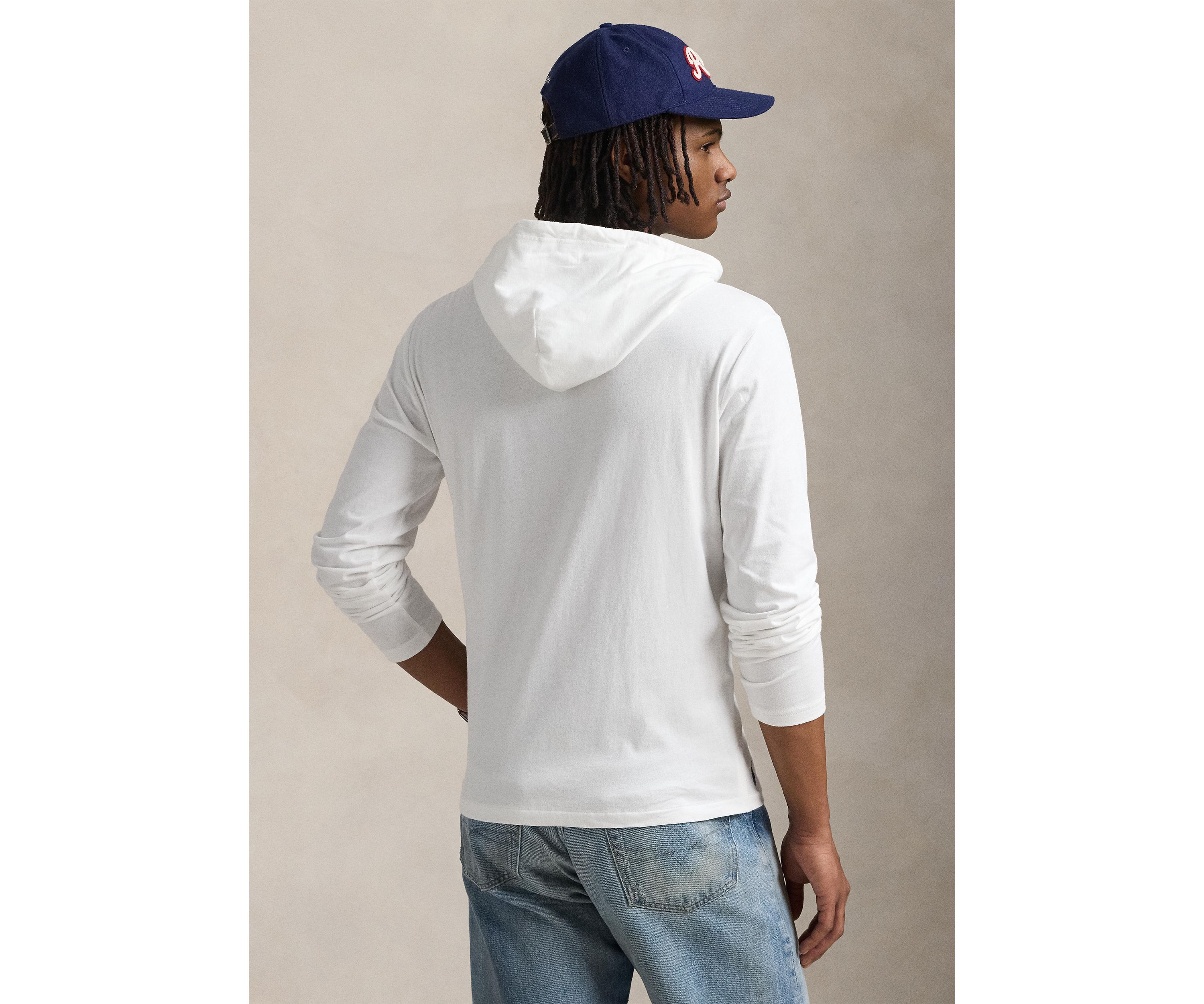 Logo Jersey Hooded T-Shirt