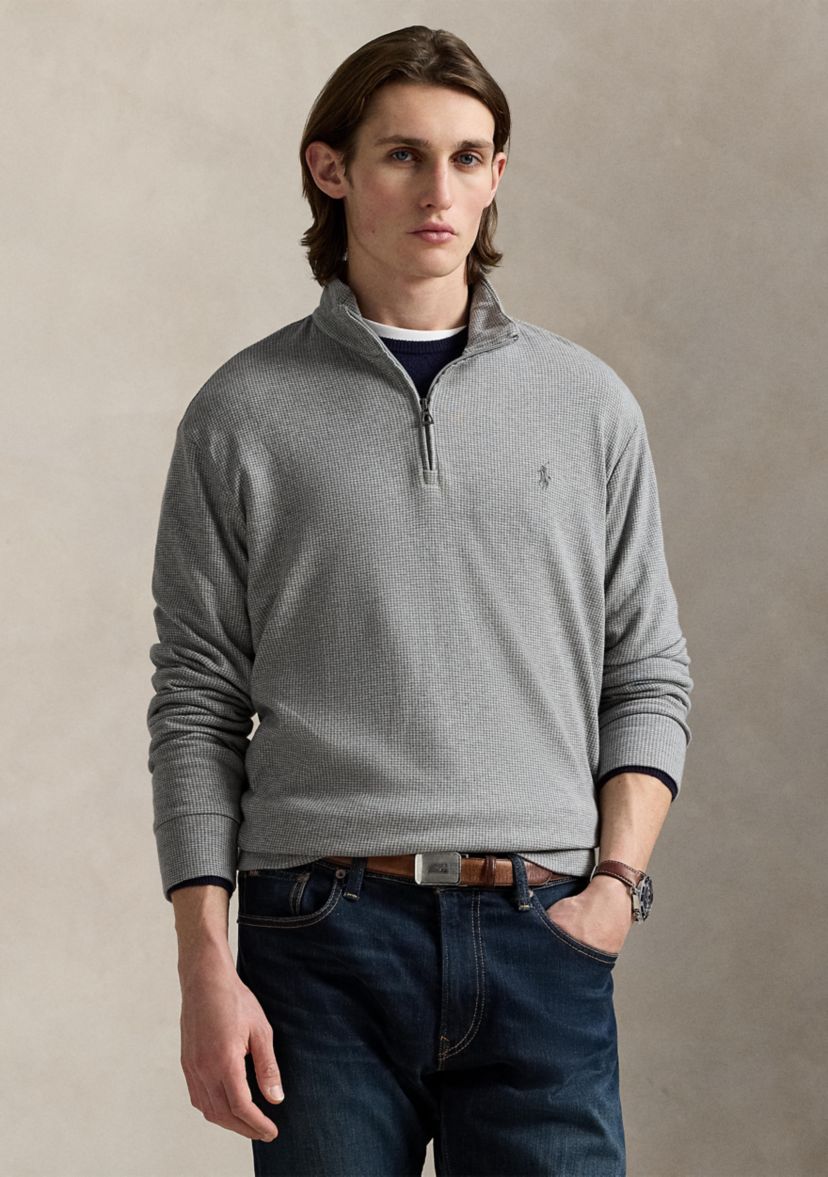Luxury Jersey Houndstooth Pullover