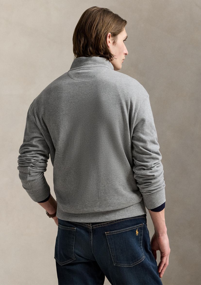 Luxury Jersey Houndstooth Pullover