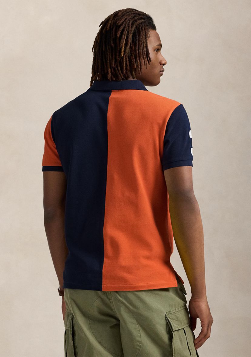 Classic Fit Big Pony Mesh Polo Shirt