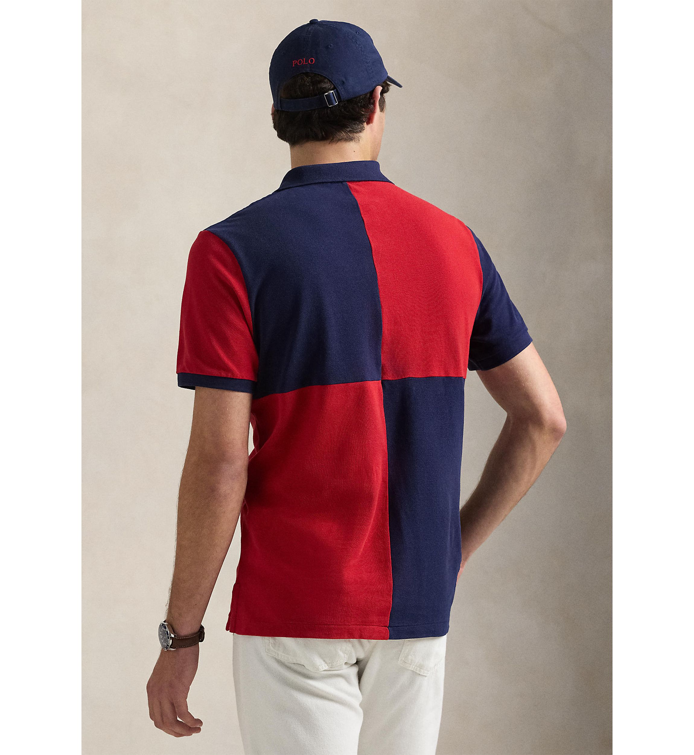 Classic Fit Big Pony Mesh Polo Shirt