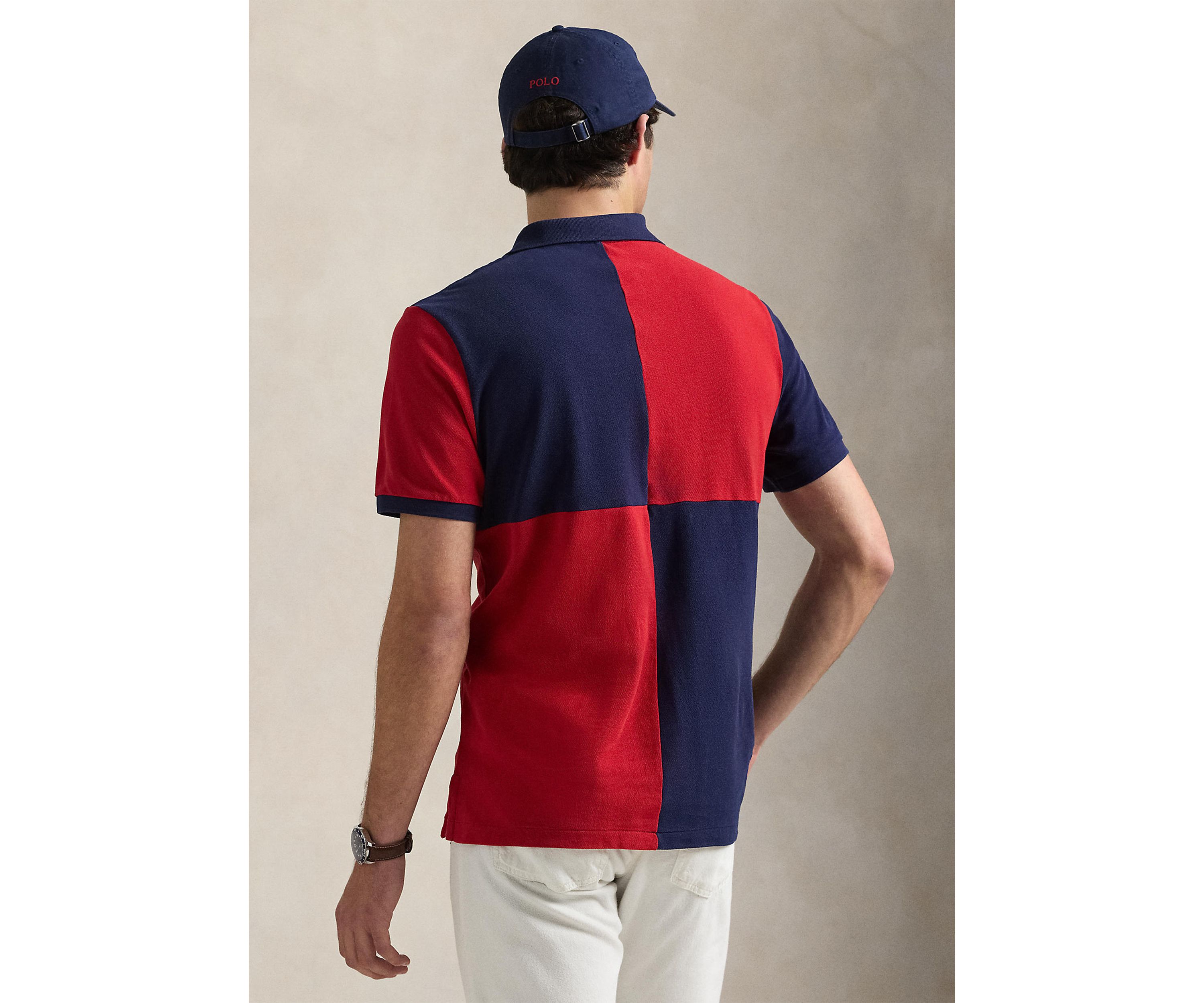 Classic Fit Big Pony Mesh Polo Shirt
