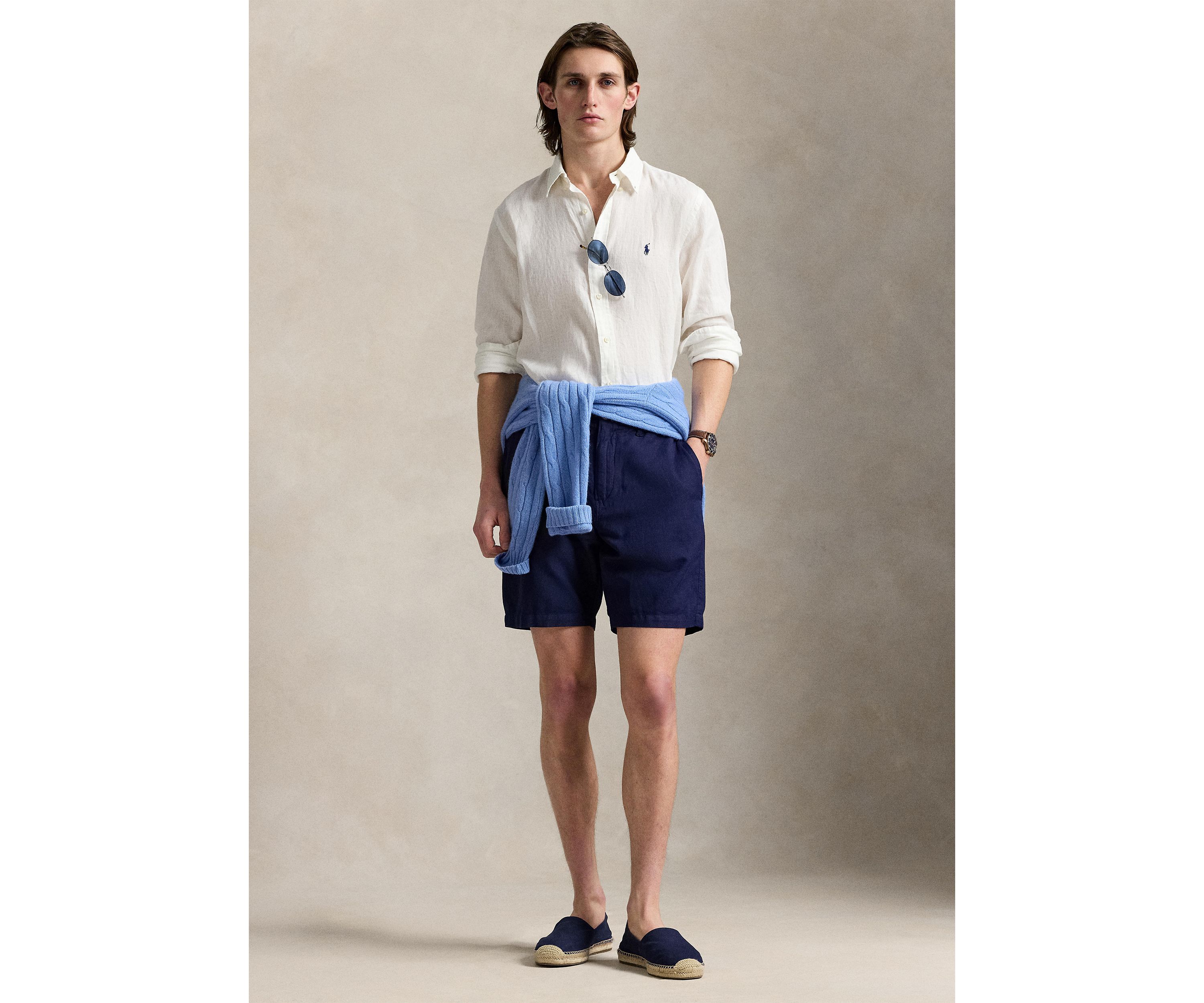 Classic Fit Linen Shirt