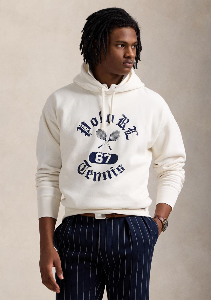 Vintage Fit Fleece Graphic Hoodie