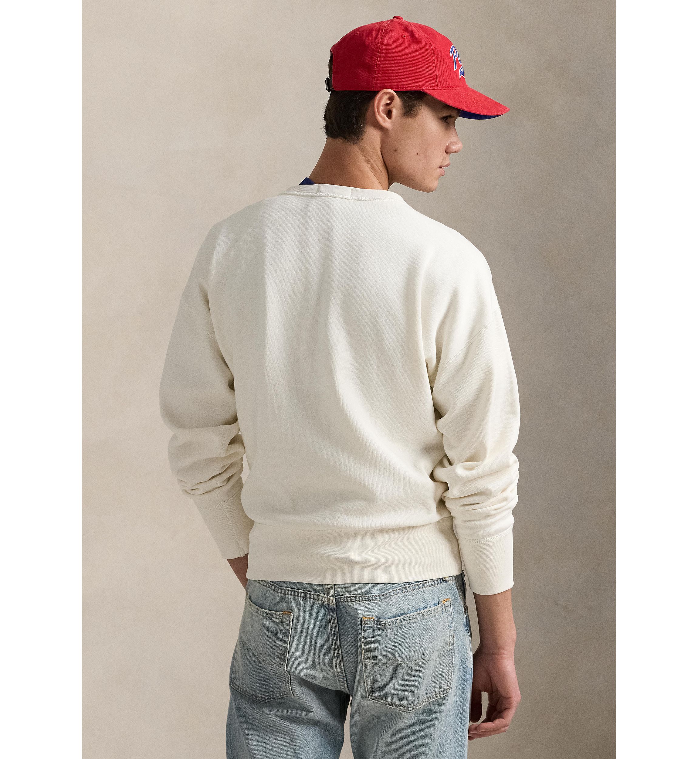 Vintage Fit Logo Fleece Sweatshirt
