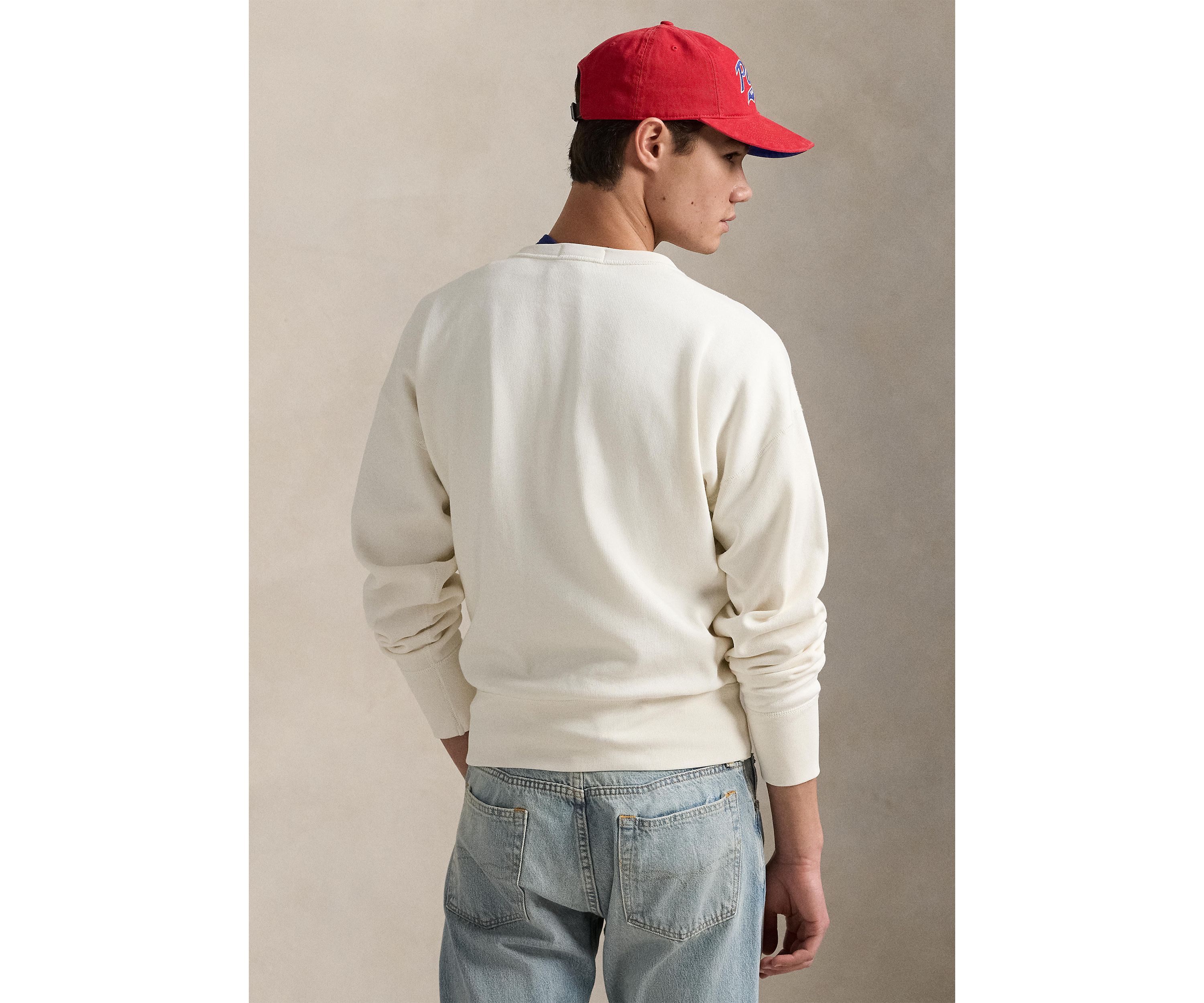 Vintage Fit Logo Fleece Sweatshirt