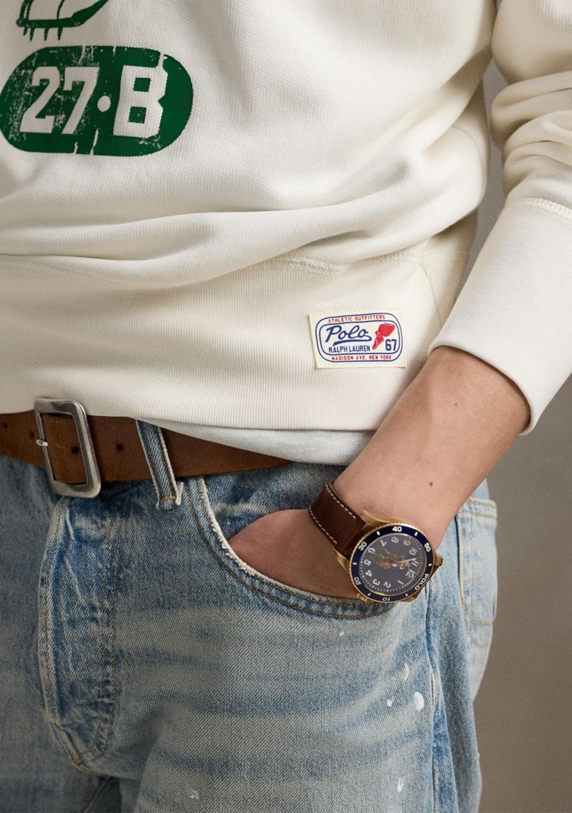 Vintage Fit Logo Fleece Sweatshirt