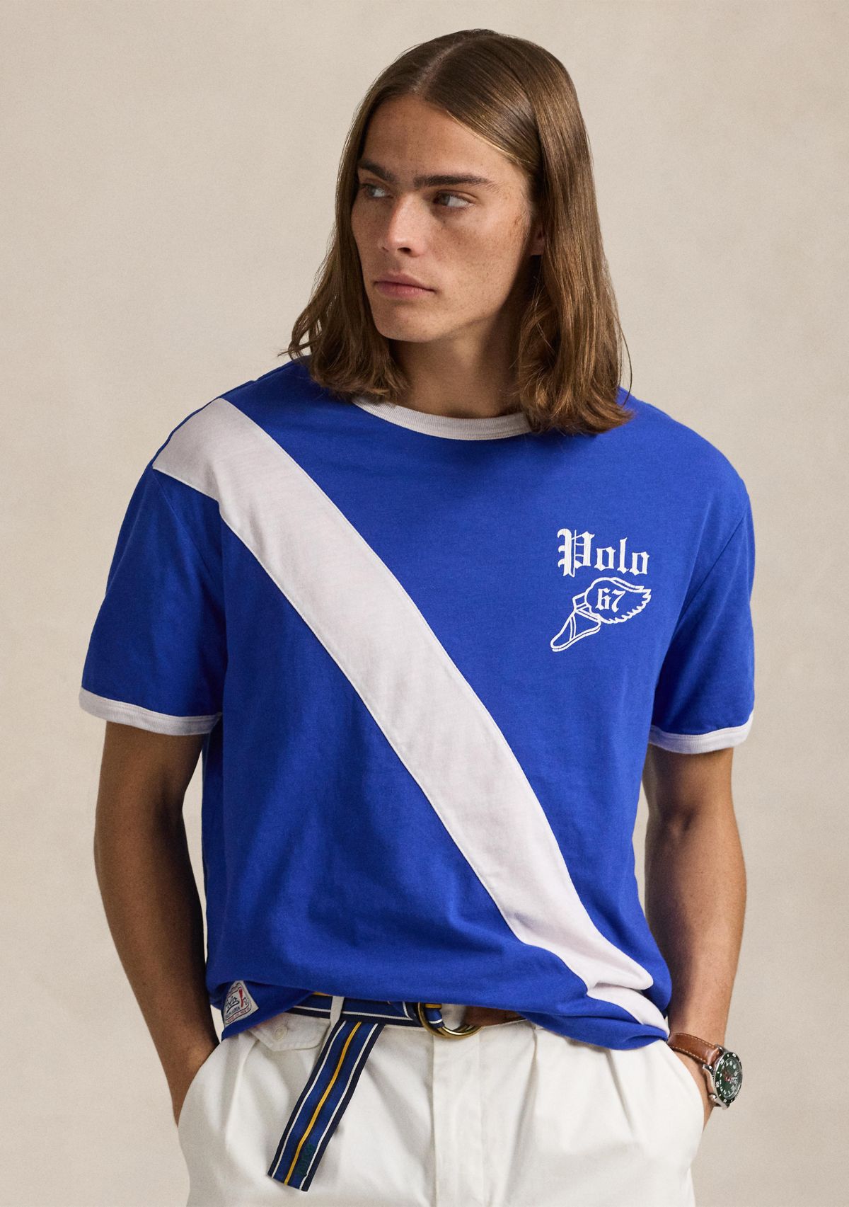 Classic Fit Reversible Jersey T-Shirt