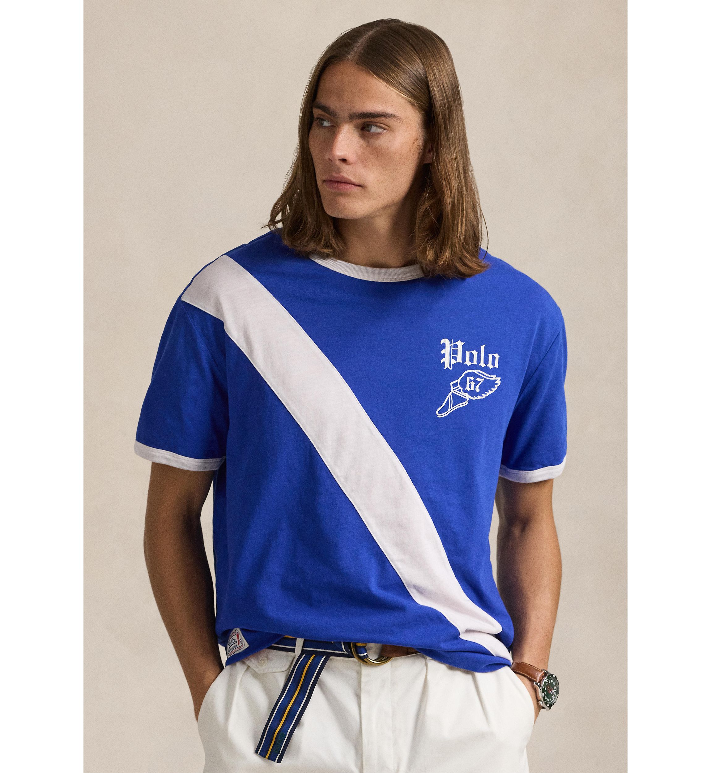 Classic Fit Reversible Jersey T-Shirt