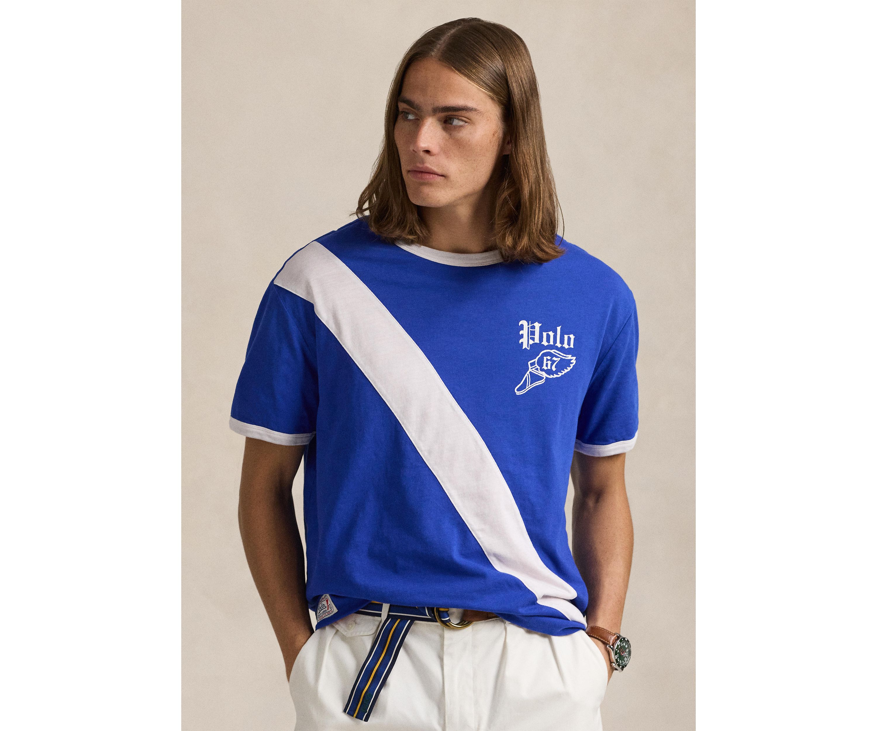 Classic Fit Reversible Jersey T-Shirt