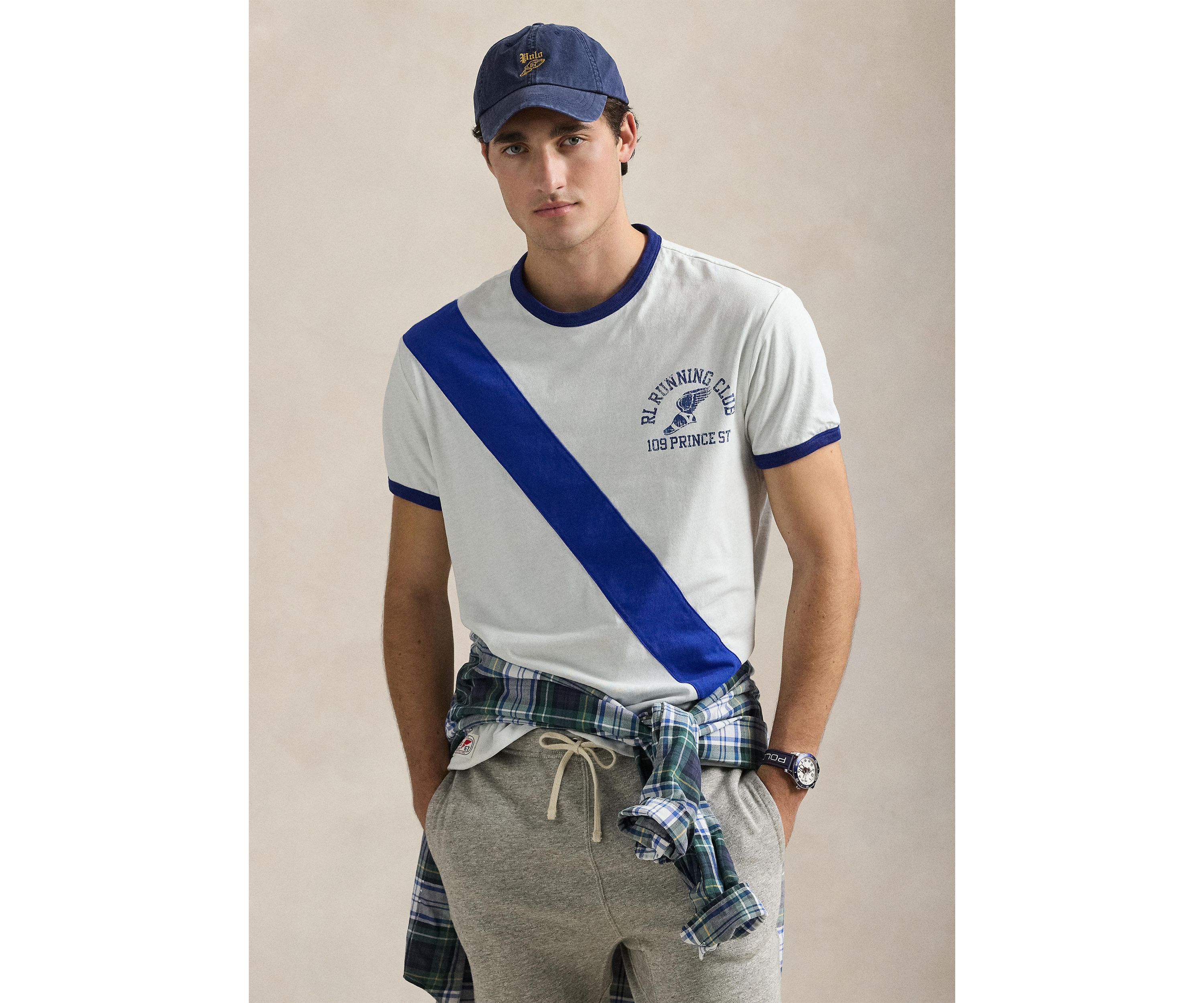 Classic Fit Reversible Jersey T-Shirt