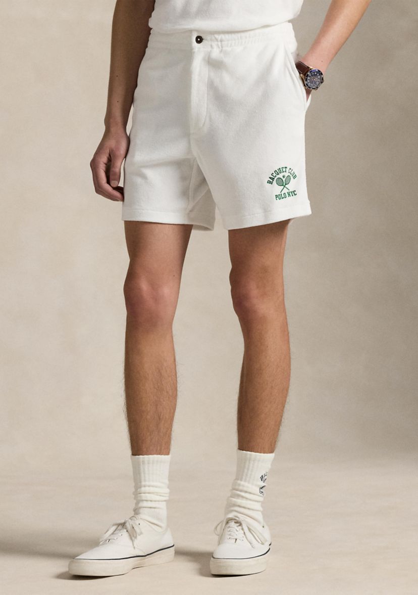 6 Polo Prepster Terry Graphic Shorts