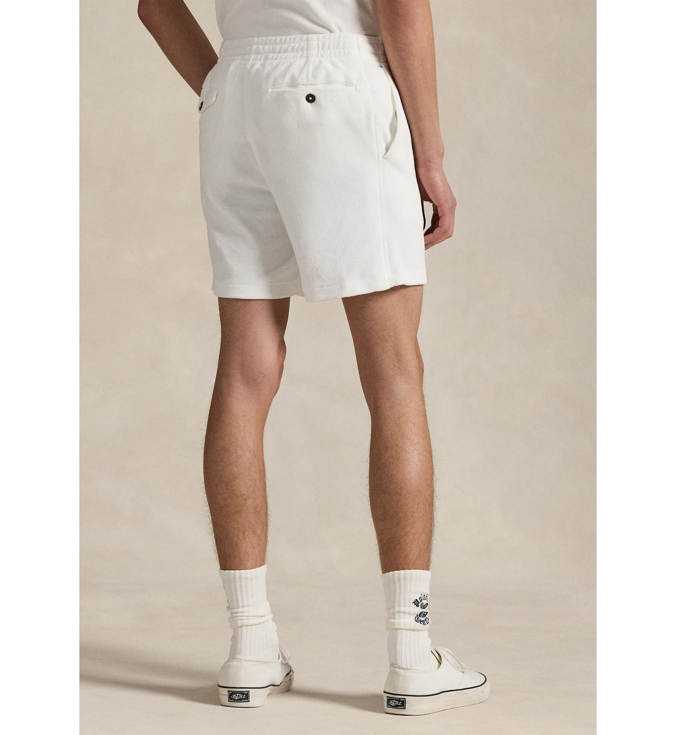 6 Polo Prepster Terry Graphic Shorts