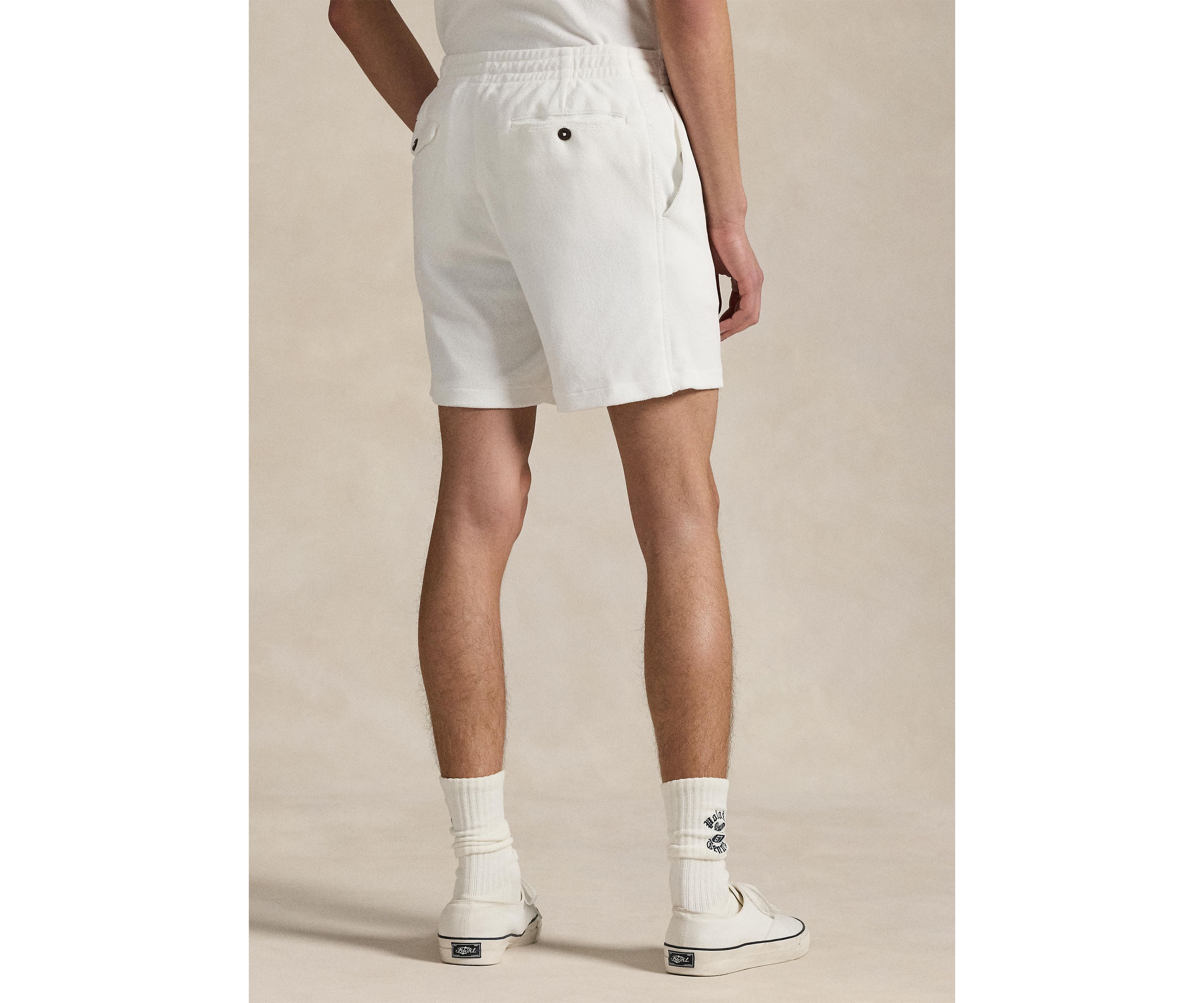 6 Polo Prepster Terry Graphic Shorts