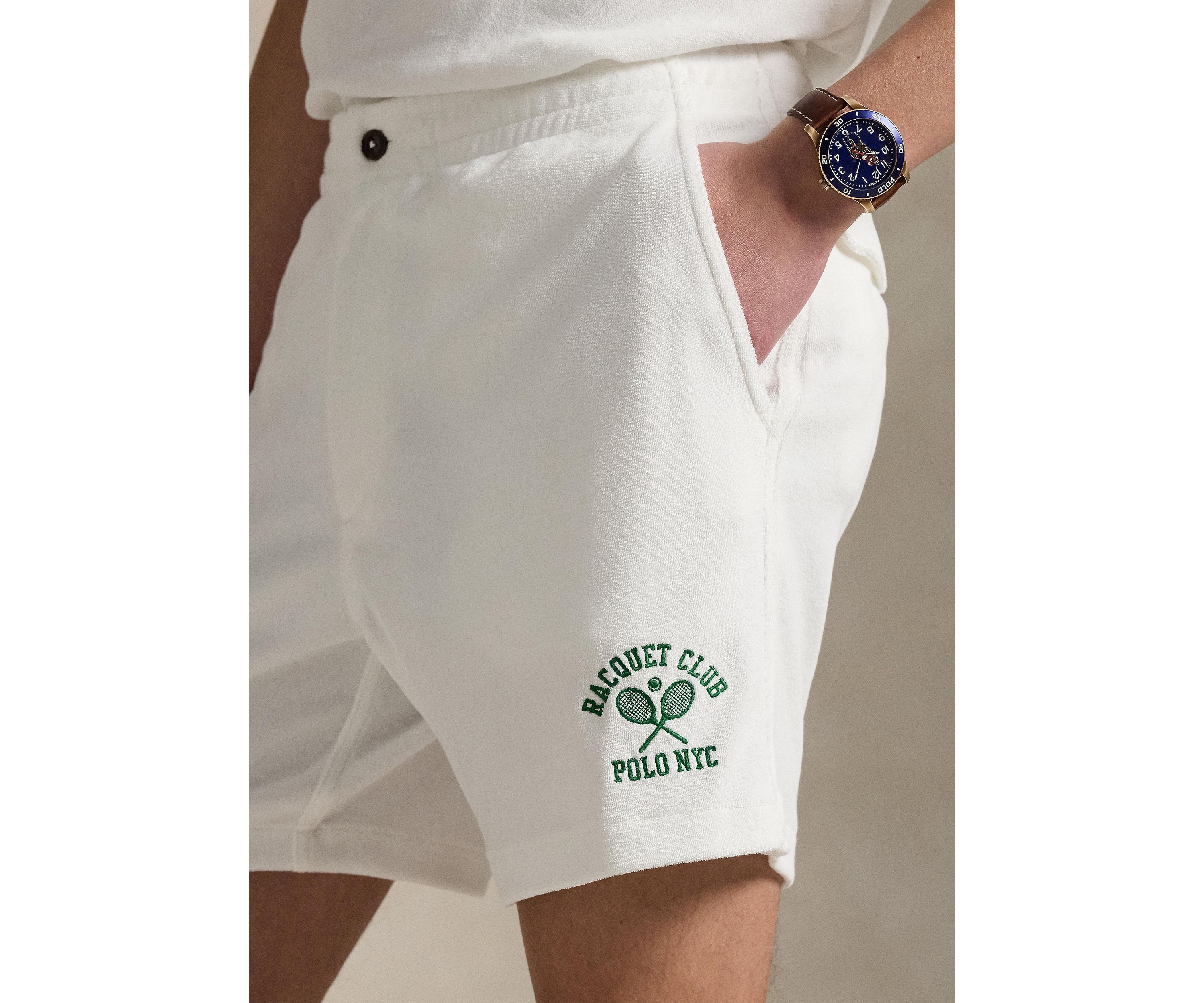 6 Polo Prepster Terry Graphic Shorts